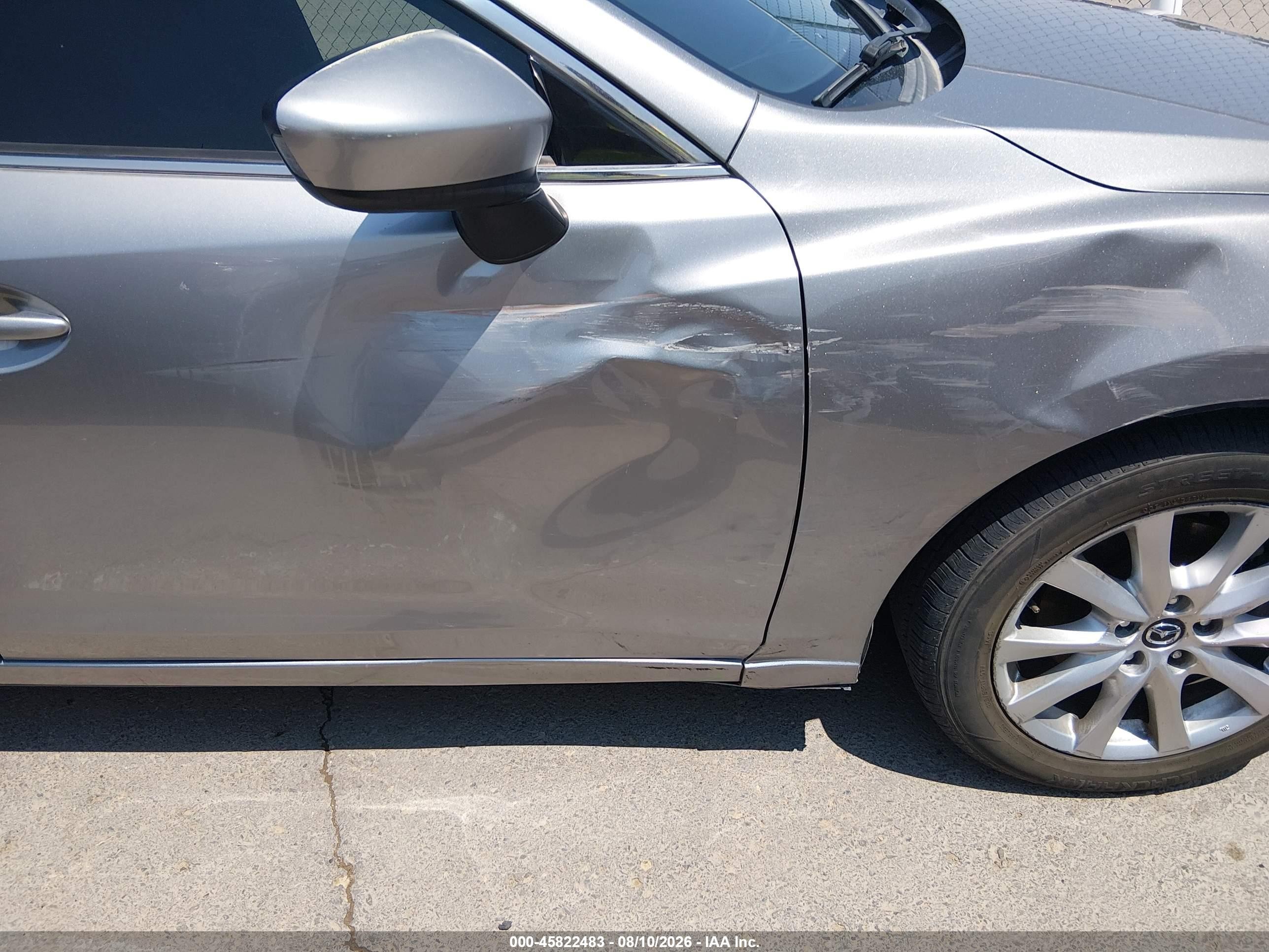 2015 Mazda 6 Sport Серый vin: JM1GJ1U5XF1224225