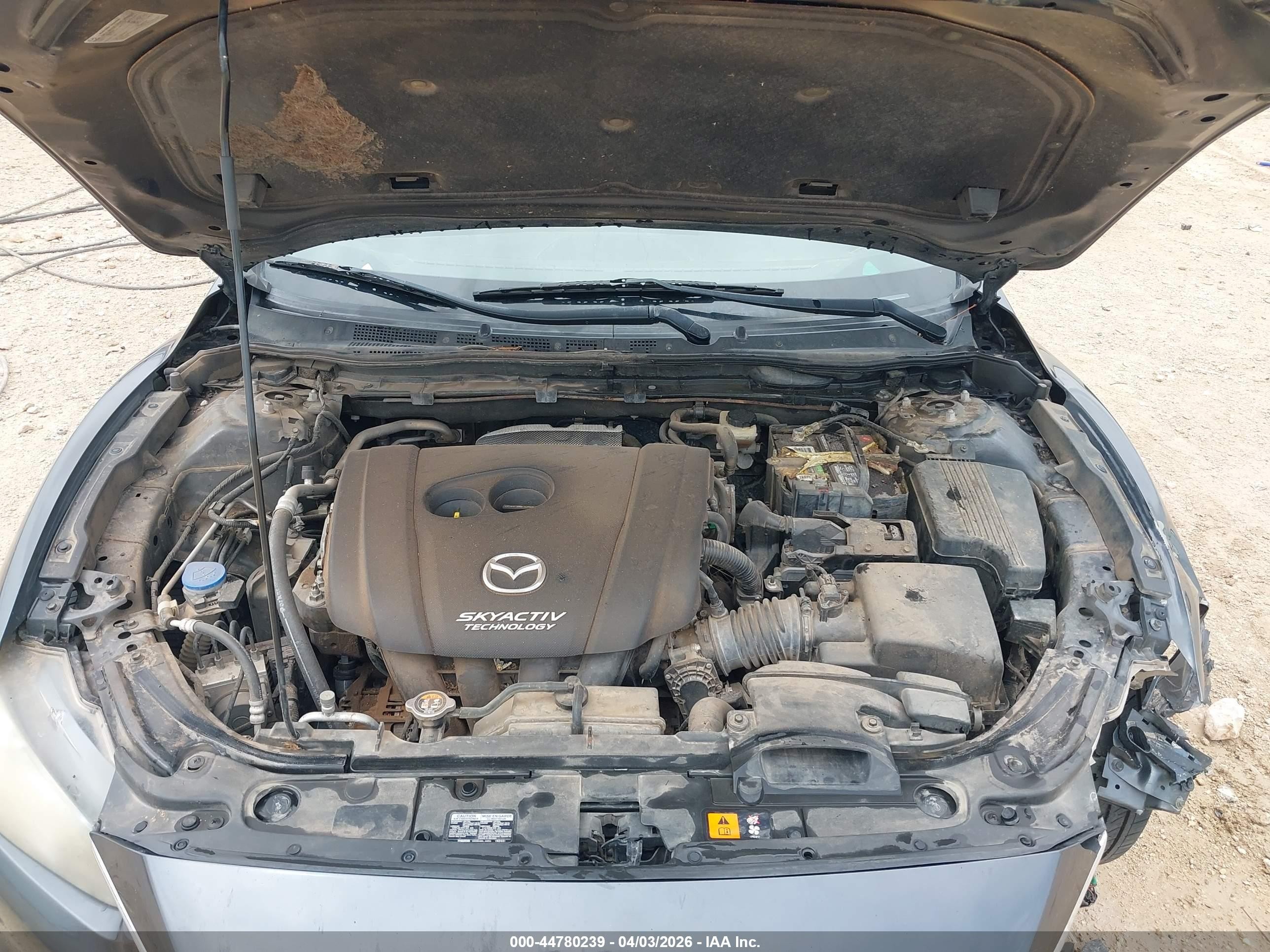 2016 Mazda Mazda6 I Sport Серый vin: JM1GJ1U5XG1468183