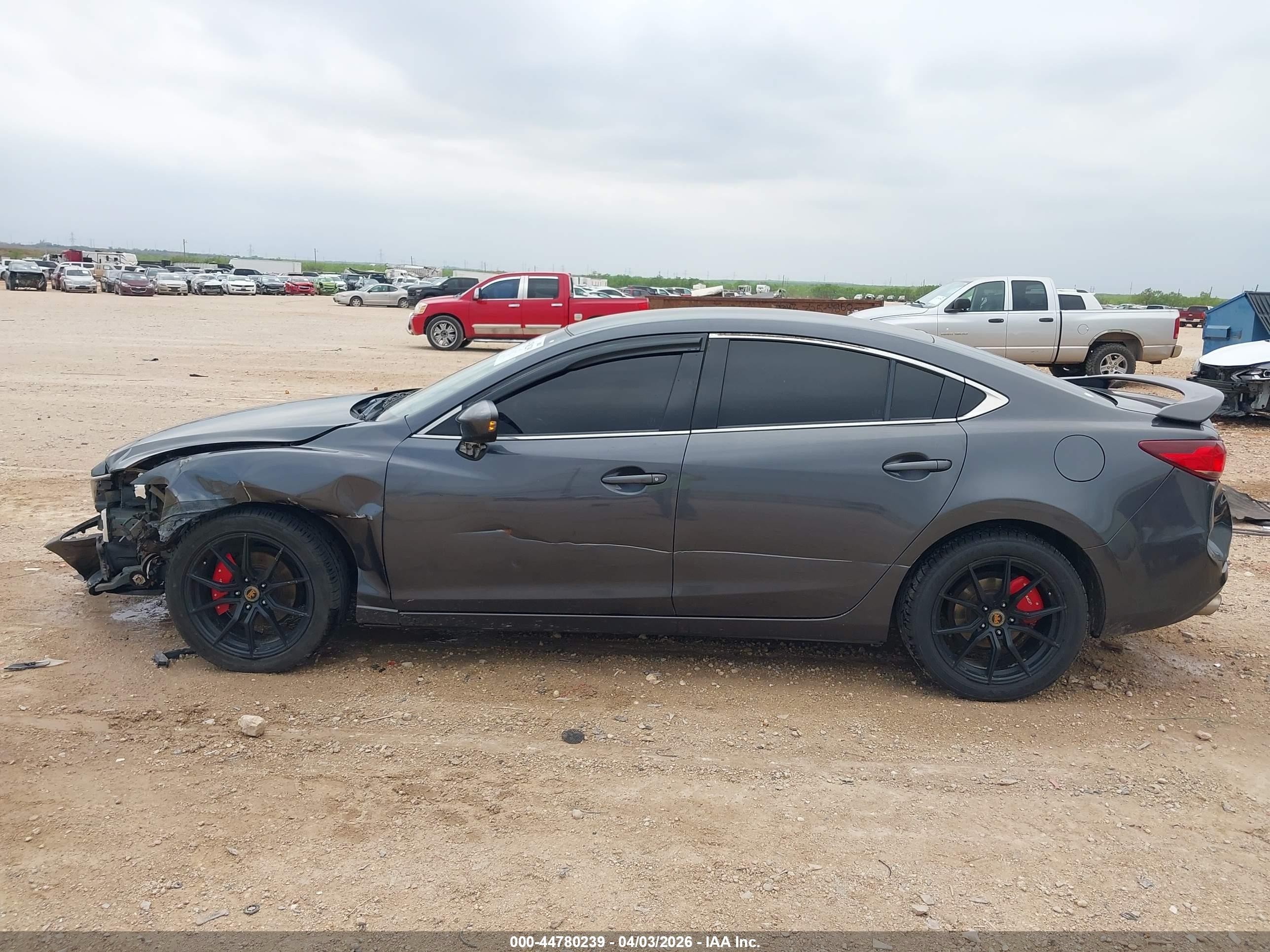 2016 Mazda Mazda6 I Sport Серый vin: JM1GJ1U5XG1468183