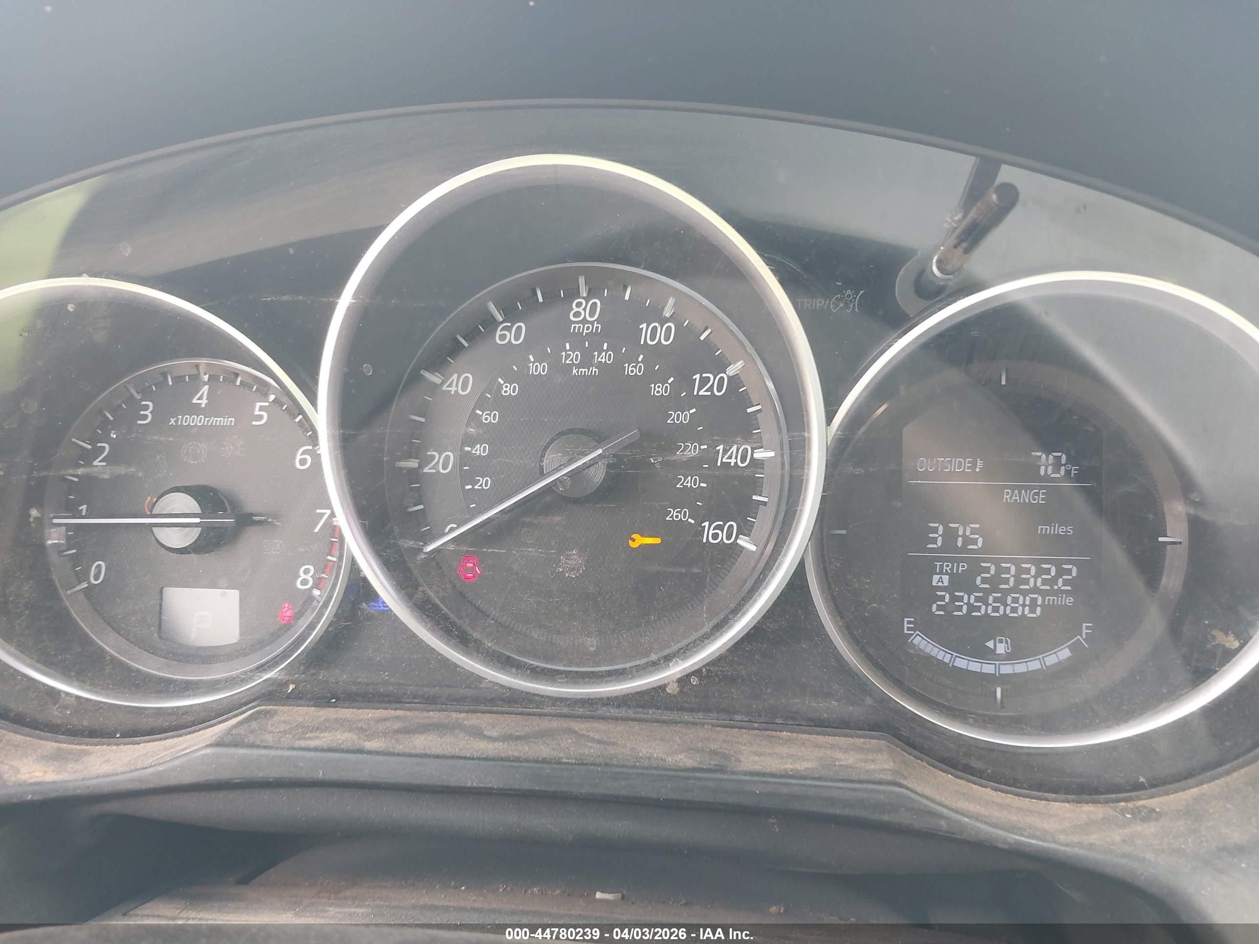 2016 Mazda Mazda6 I Sport Серый vin: JM1GJ1U5XG1468183