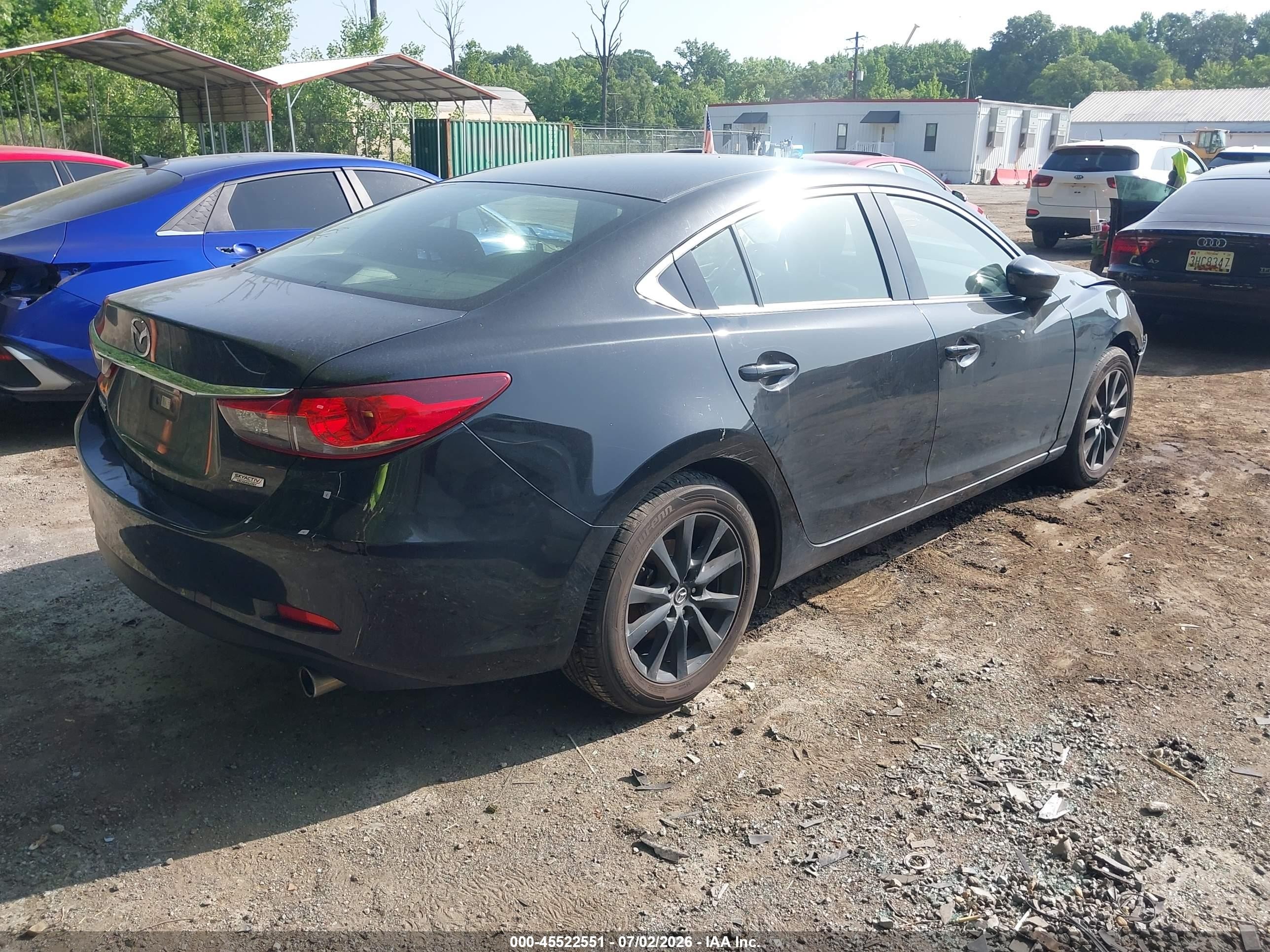 2015 Mazda Mazda6 I Sport Black vin: JM1GJ1U60F1168756