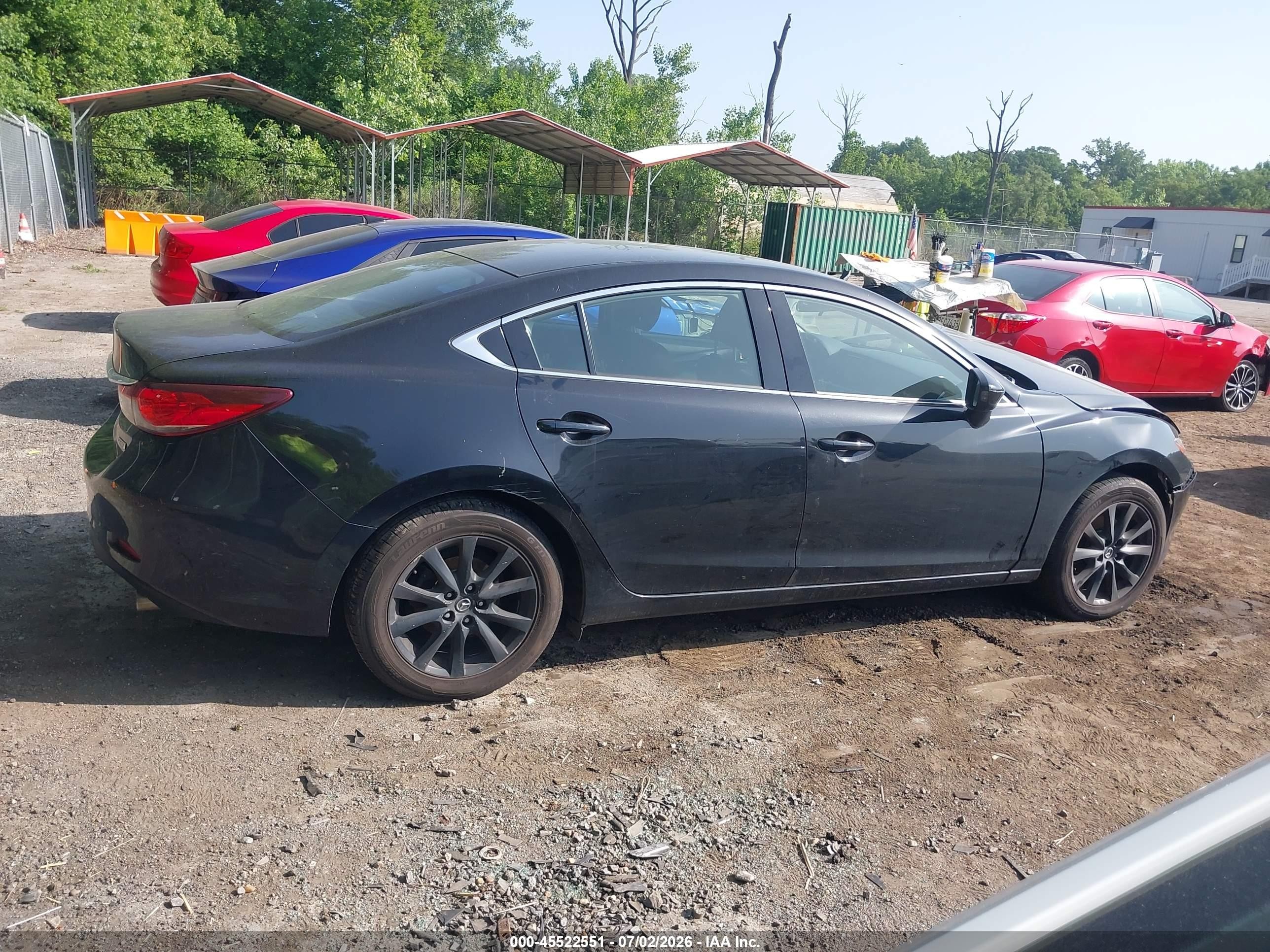 2015 Mazda Mazda6 I Sport Black vin: JM1GJ1U60F1168756