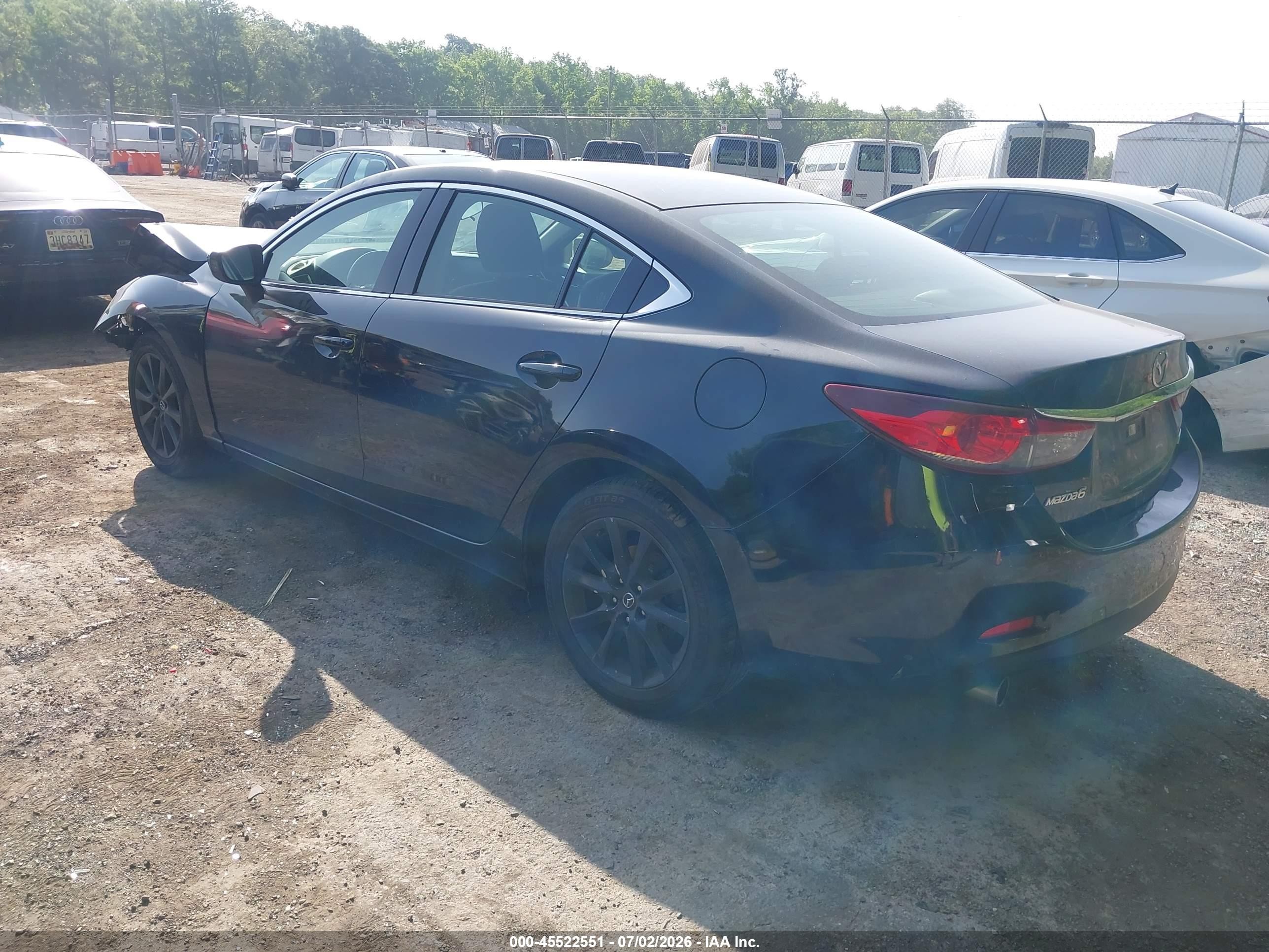 2015 Mazda Mazda6 I Sport Black vin: JM1GJ1U60F1168756