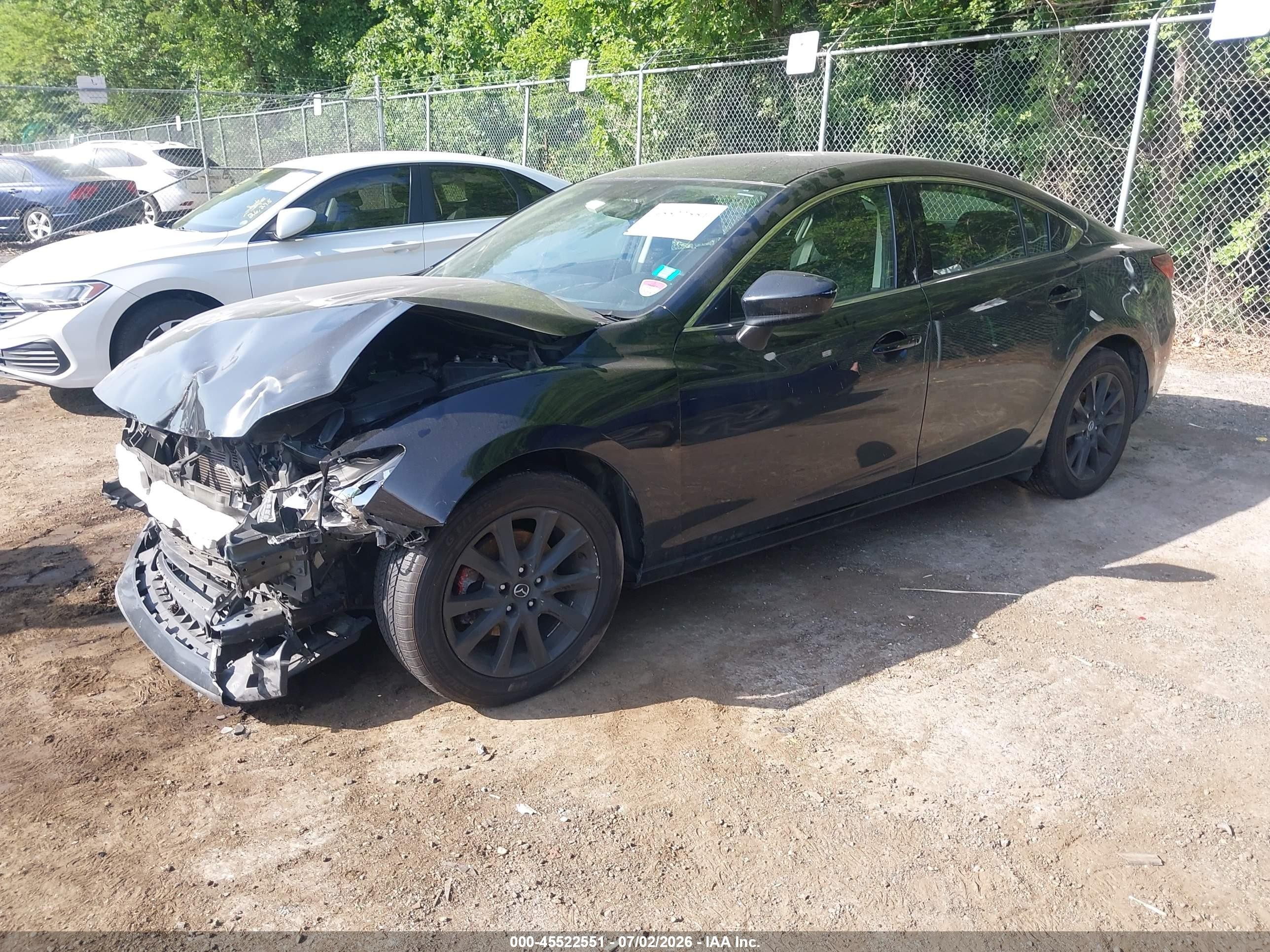 2015 Mazda Mazda6 I Sport Black vin: JM1GJ1U60F1168756