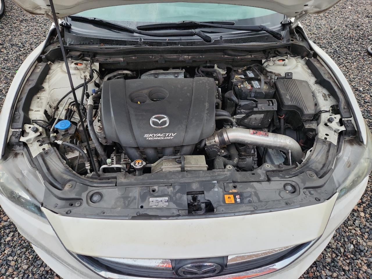 2015 Mazda 6 Sport White vin: JM1GJ1U61F1174422