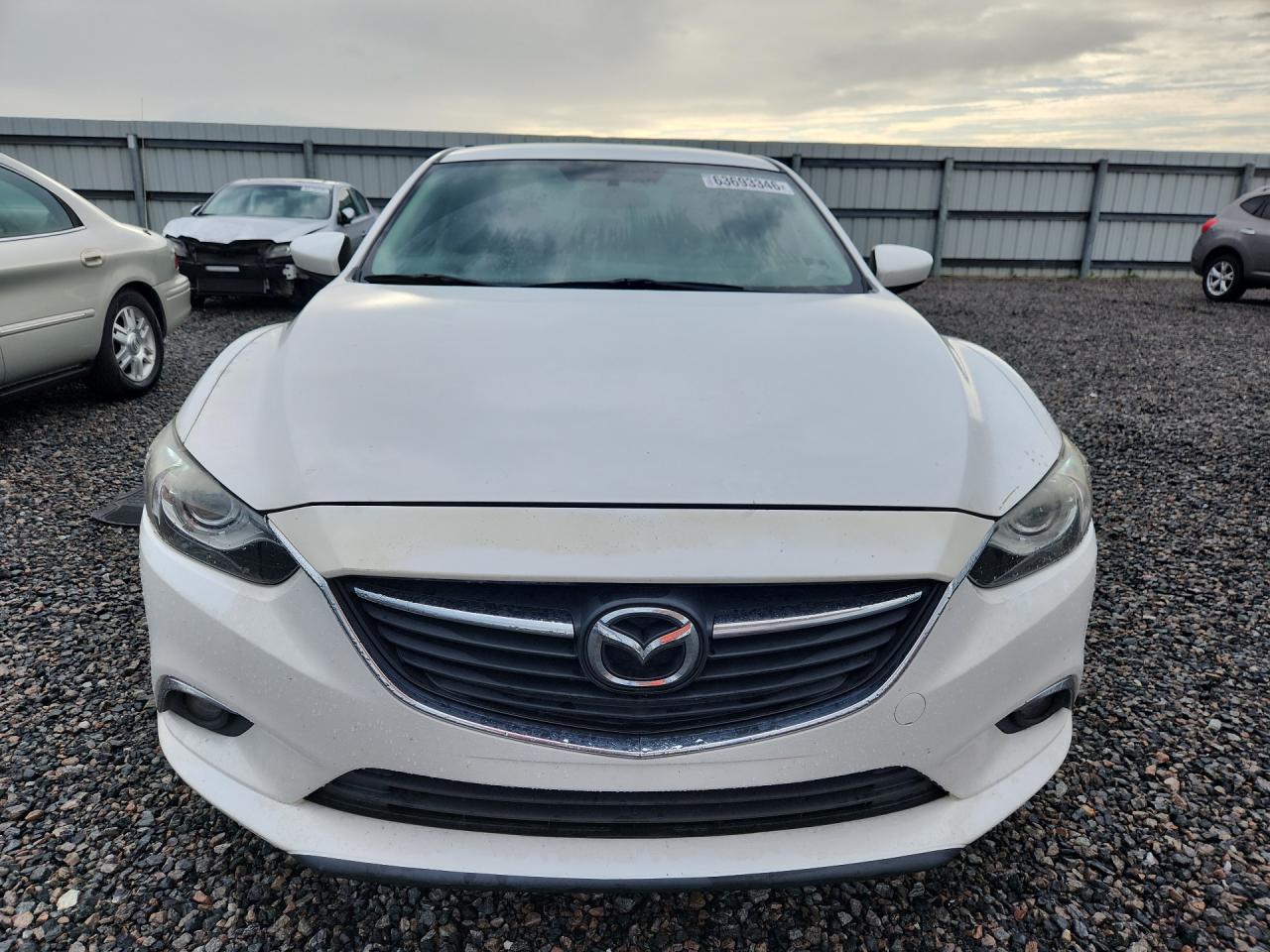 2015 Mazda 6 Sport White vin: JM1GJ1U61F1174422