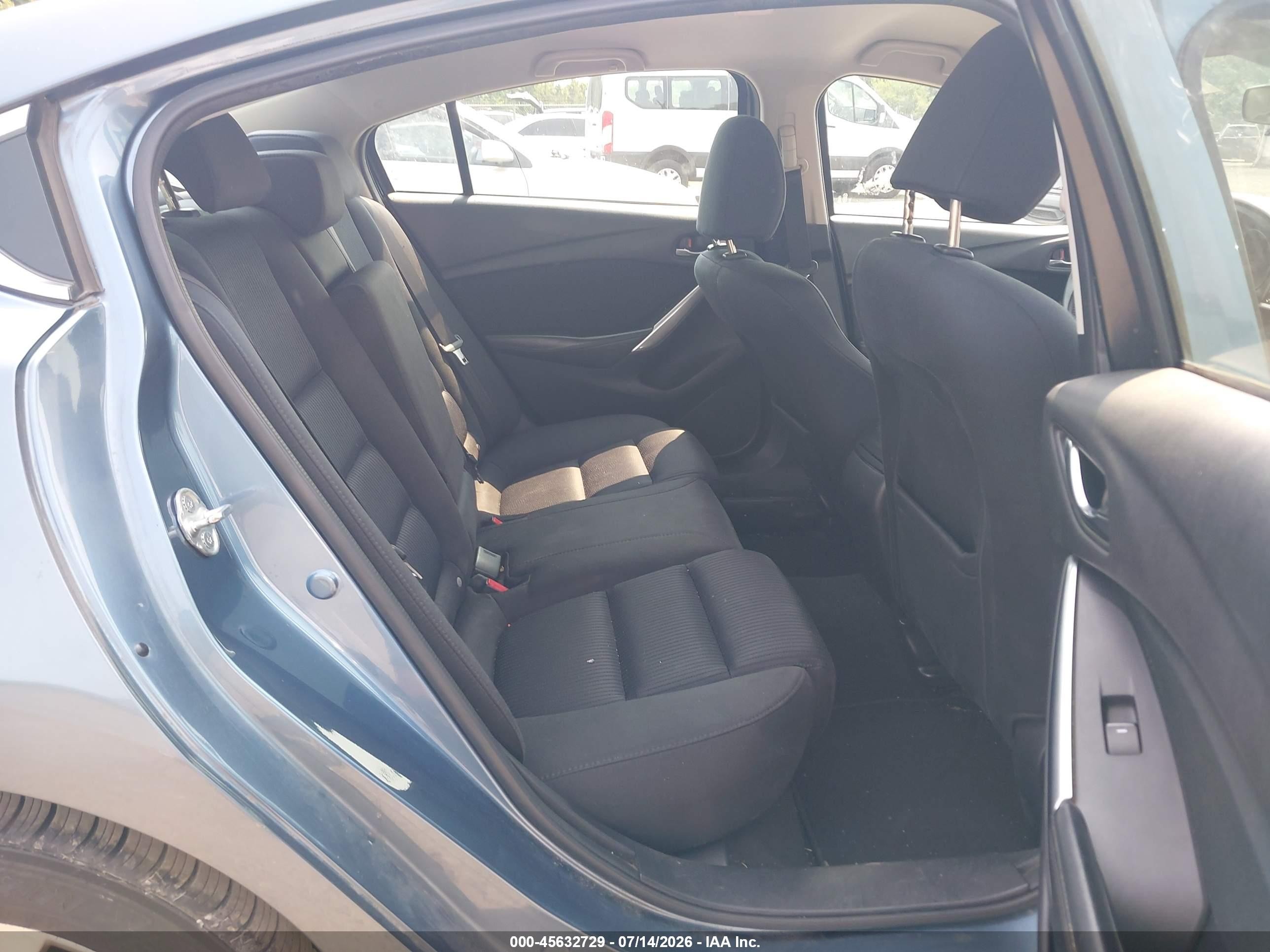 2015 Mazda Mazda6 I Sport Blue vin: JM1GJ1U64F1177900