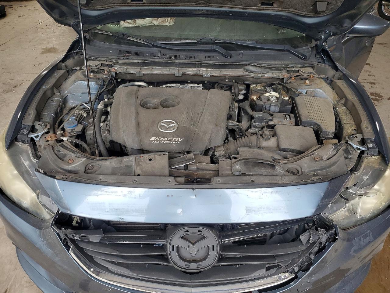 2014 Mazda 6 Sport Синий vin: JM1GJ1U65E1147335