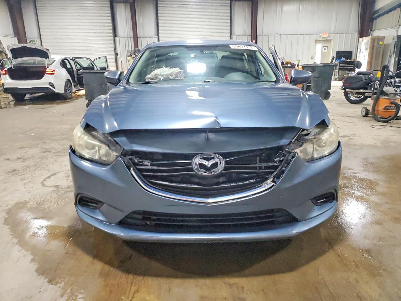 2014 Mazda 6 Sport Синий vin: JM1GJ1U65E1147335