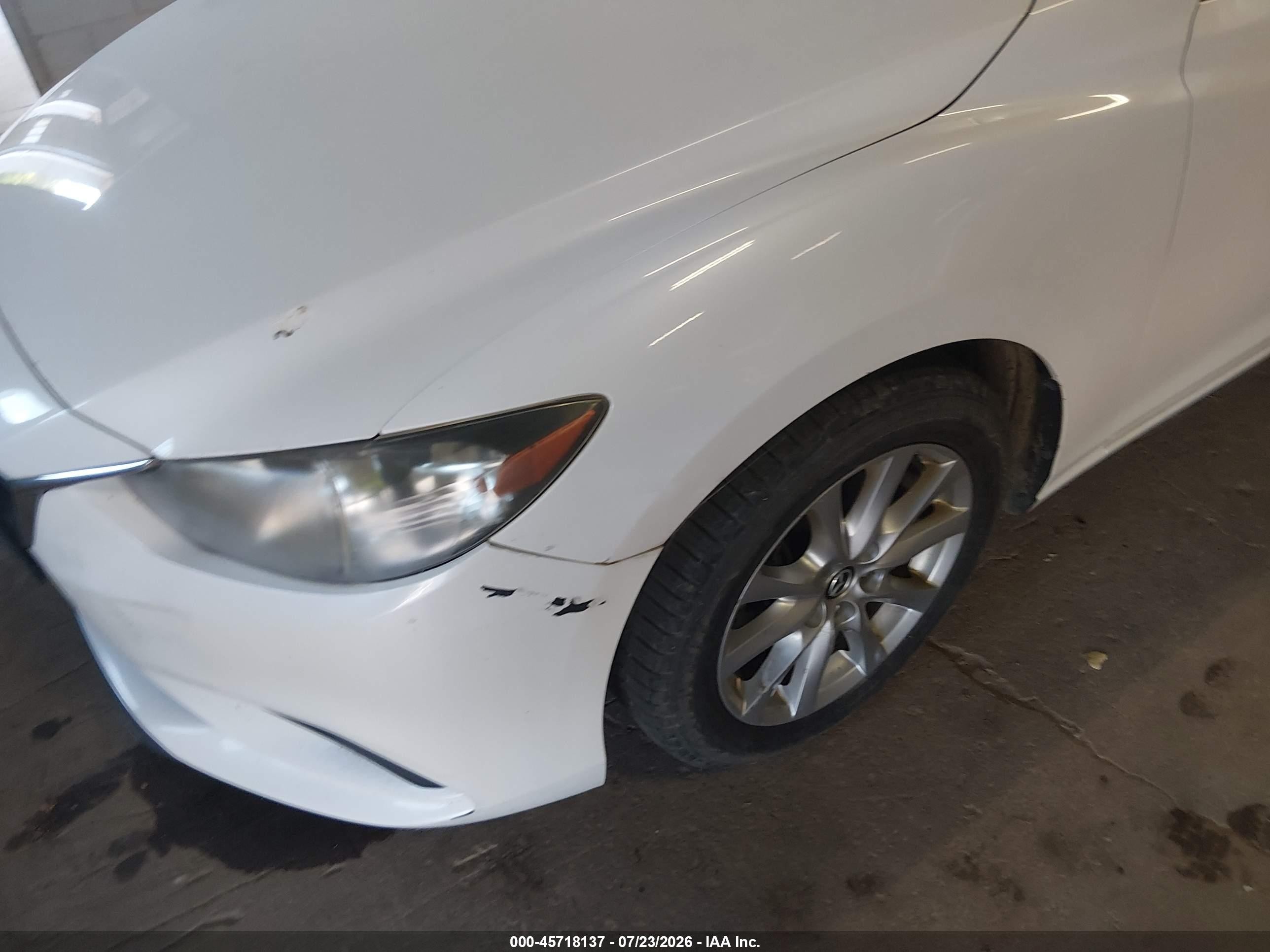 2014 Mazda Mazda6 I Sport White vin: JM1GJ1U65E1159274
