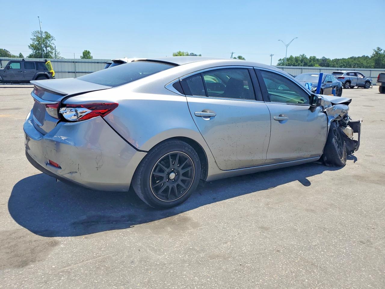 2014 Mazda 6 Sport Gray vin: JM1GJ1U65E1159579