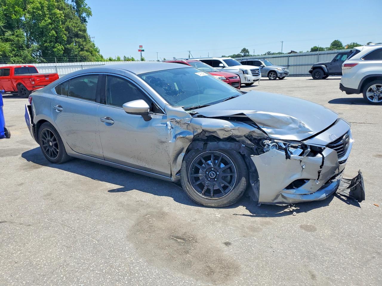 2014 Mazda 6 Sport Gray vin: JM1GJ1U65E1159579