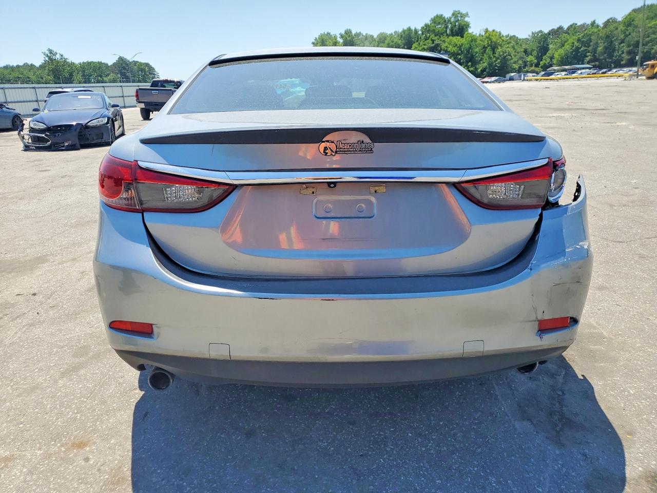 2014 Mazda 6 Sport Gray vin: JM1GJ1U65E1159579