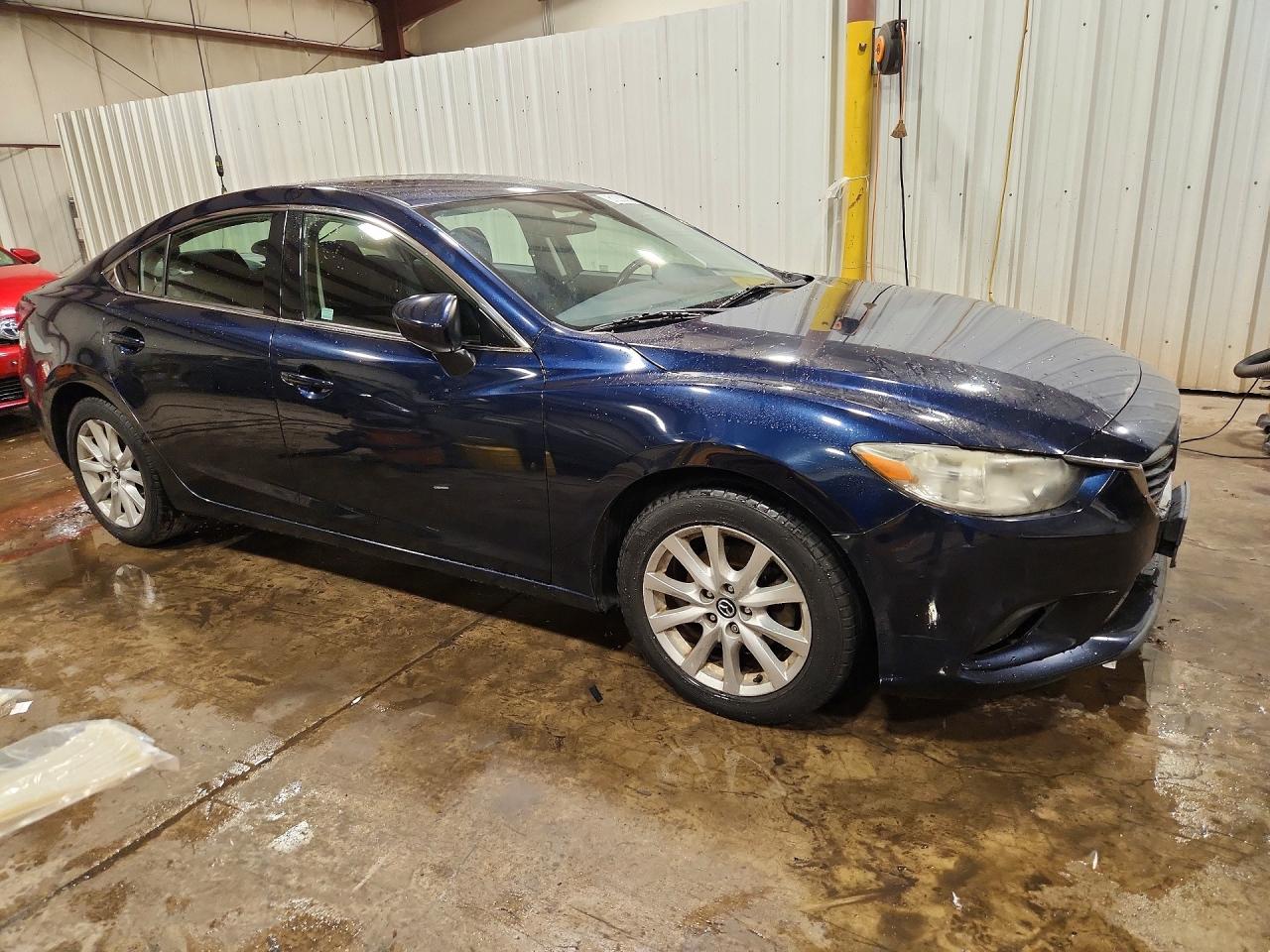 2015 Mazda 6 Sport Blue vin: JM1GJ1U65F1168011