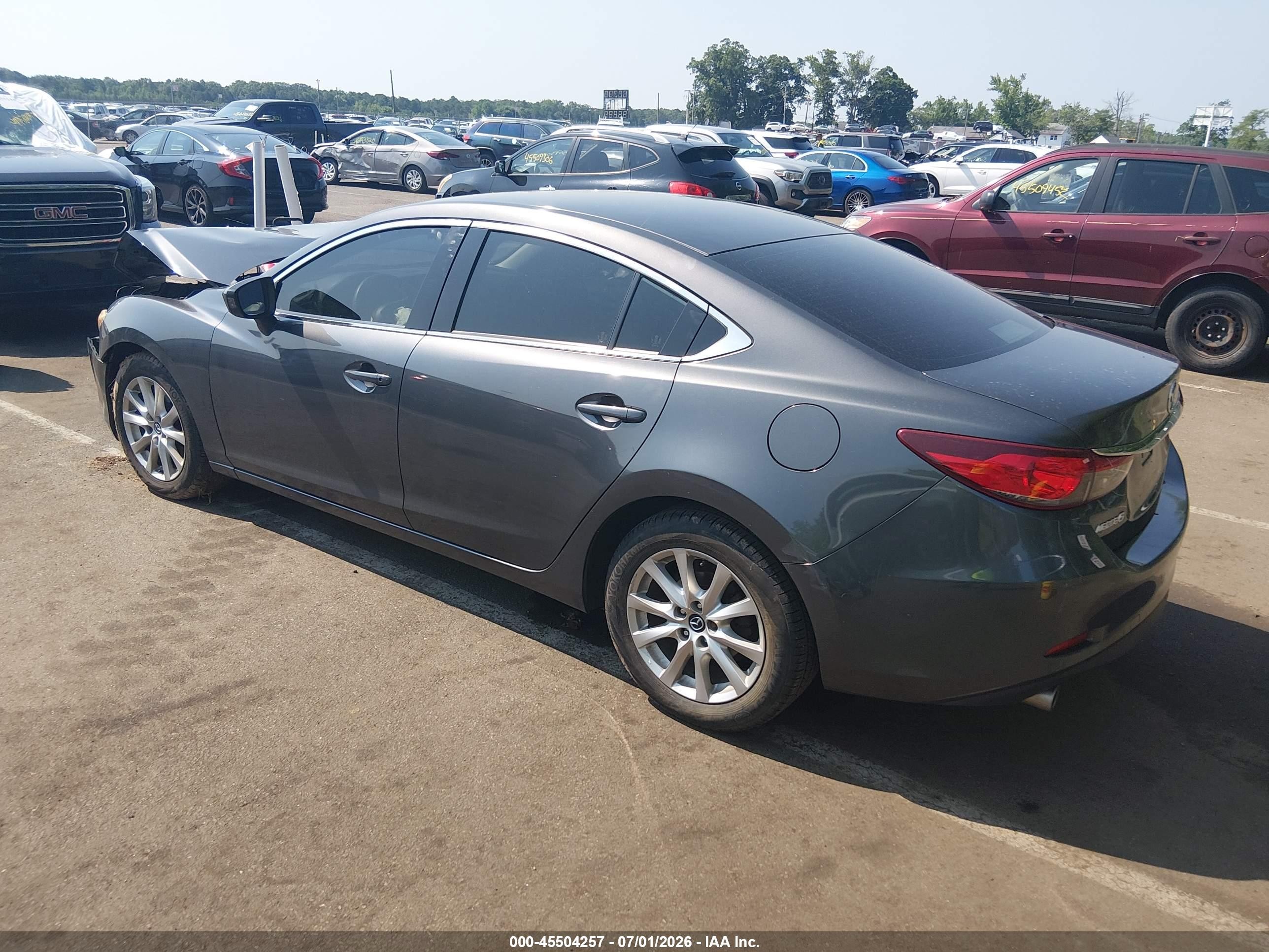 2015 Mazda Mazda6 I Sport Gray vin: JM1GJ1U65F1171393