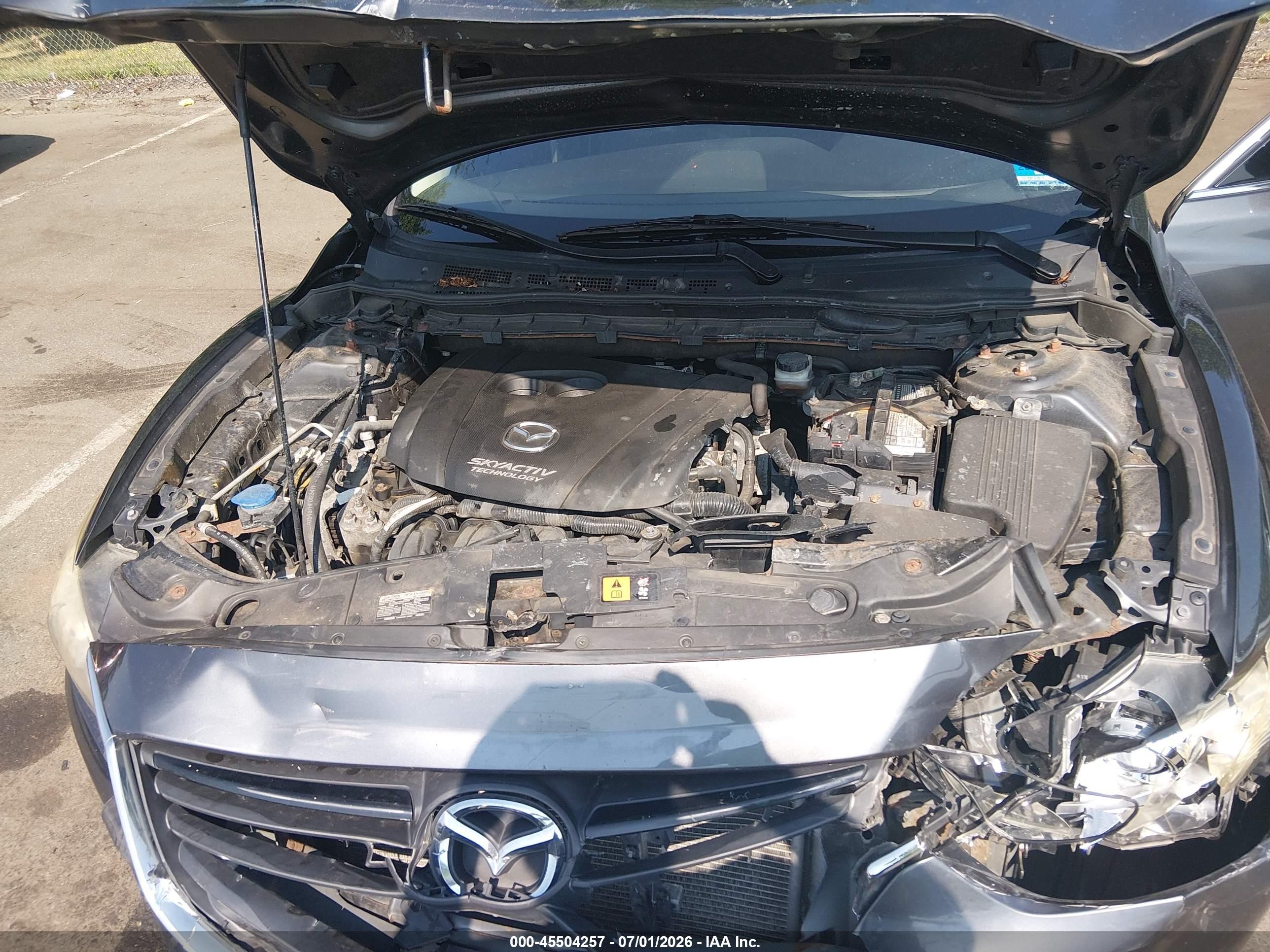 2015 Mazda Mazda6 I Sport Gray vin: JM1GJ1U65F1171393