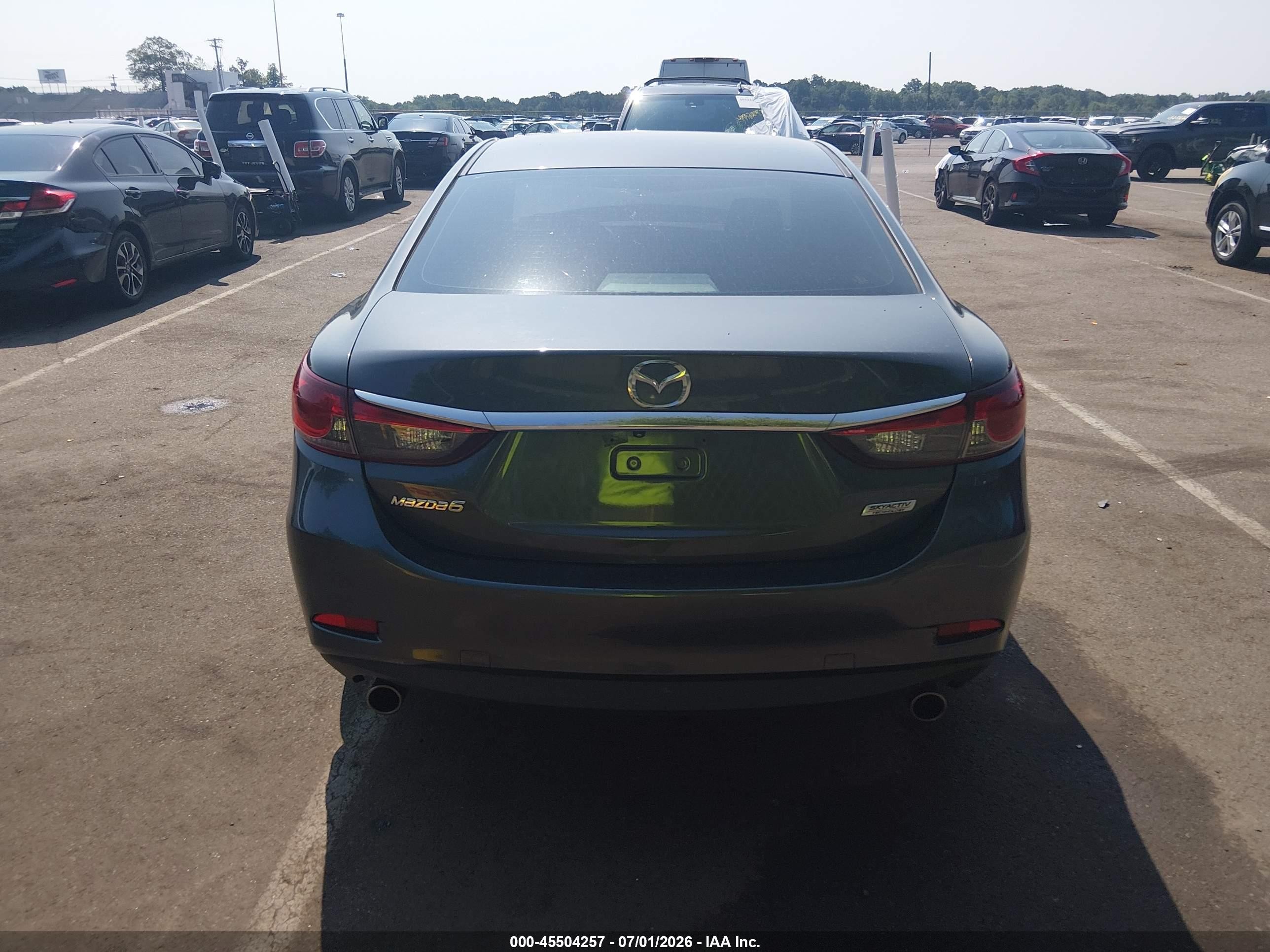 2015 Mazda Mazda6 I Sport Gray vin: JM1GJ1U65F1171393