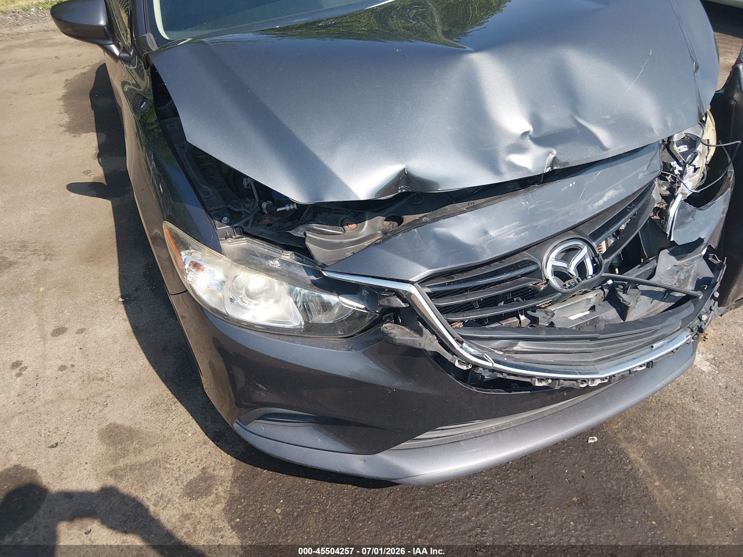 2015 Mazda Mazda6 I Sport Gray vin: JM1GJ1U65F1171393