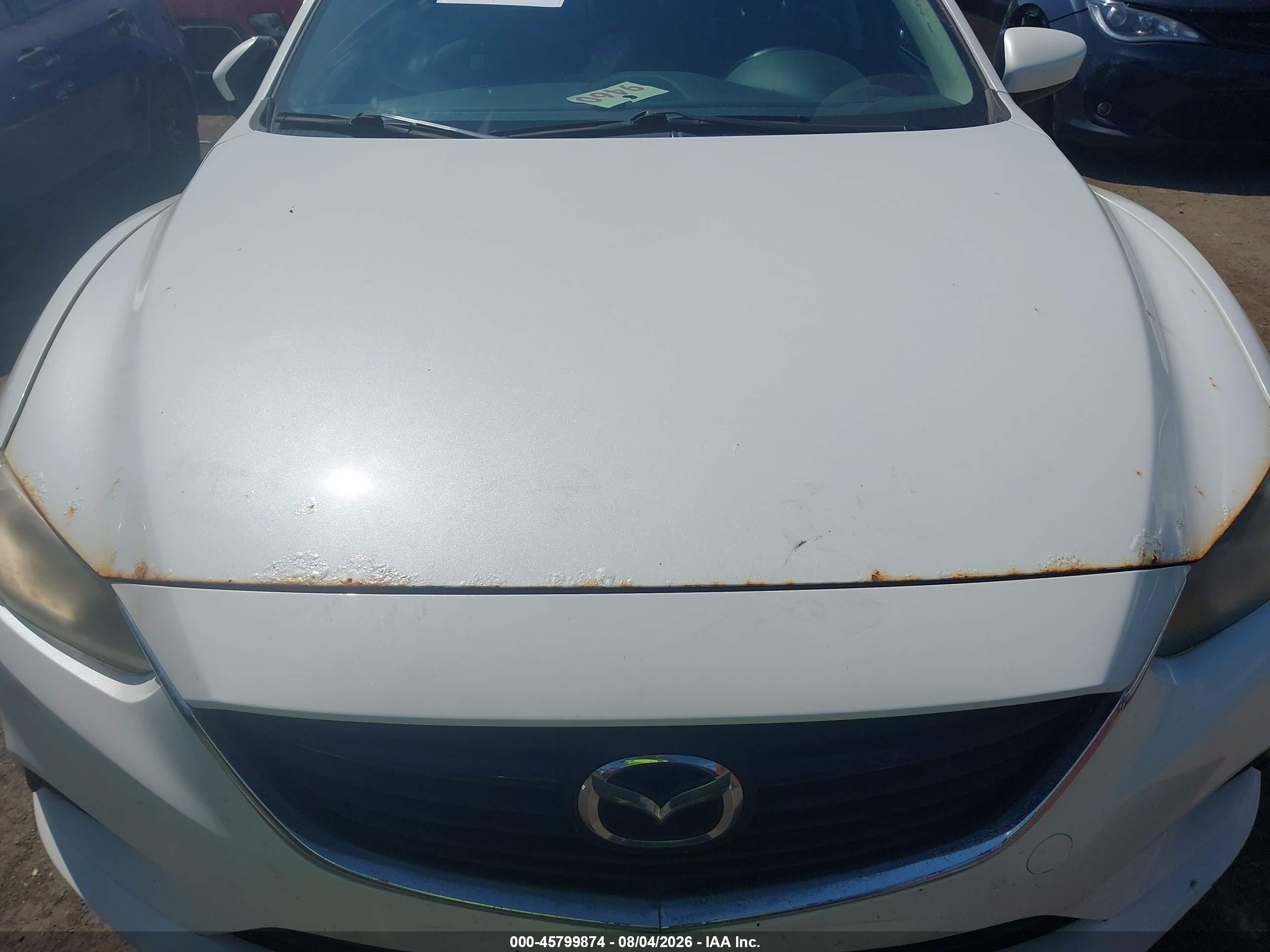 2015 Mazda Mazda6 I Sport White vin: JM1GJ1U65F1178778