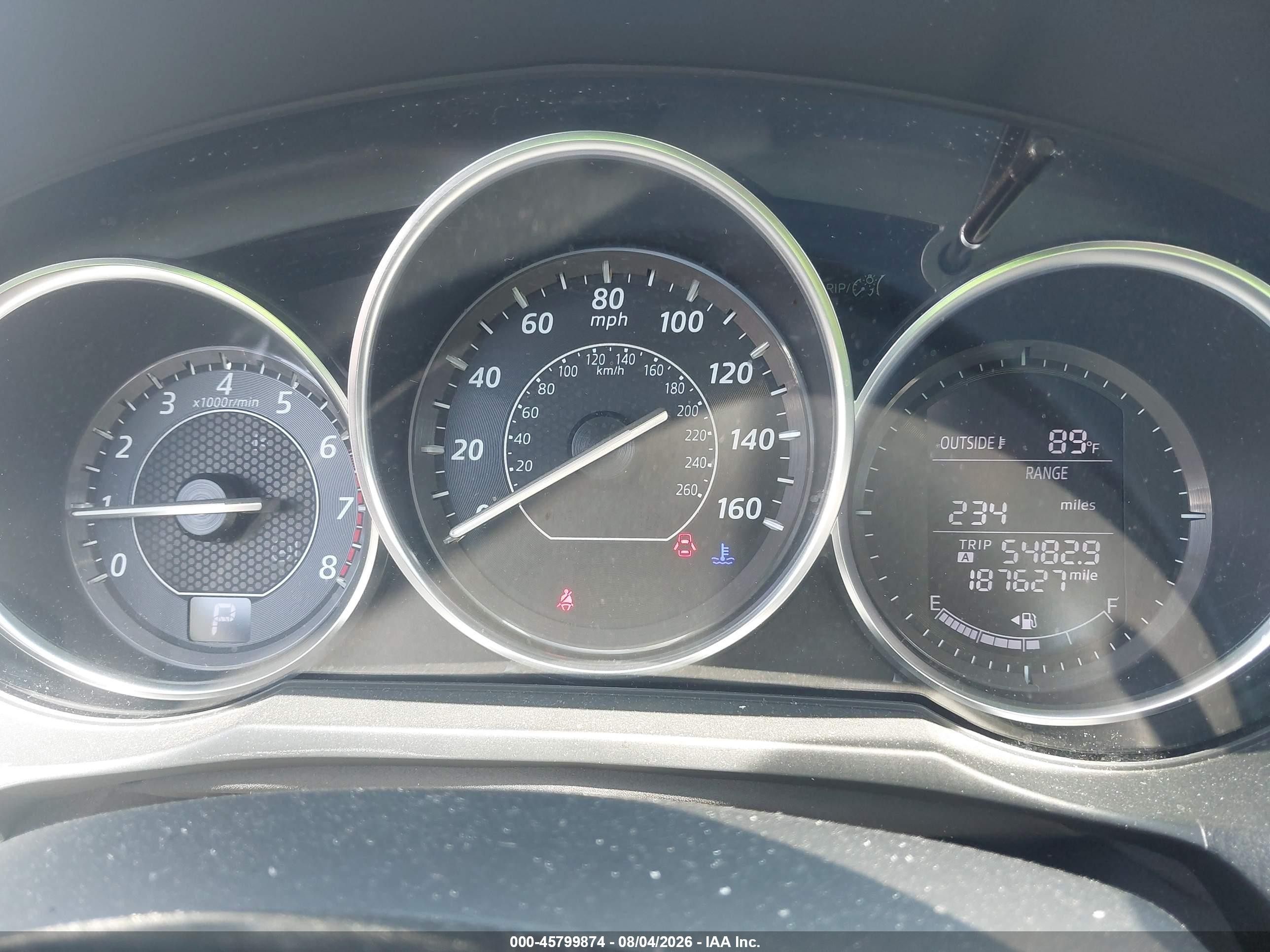 2015 Mazda Mazda6 I Sport White vin: JM1GJ1U65F1178778