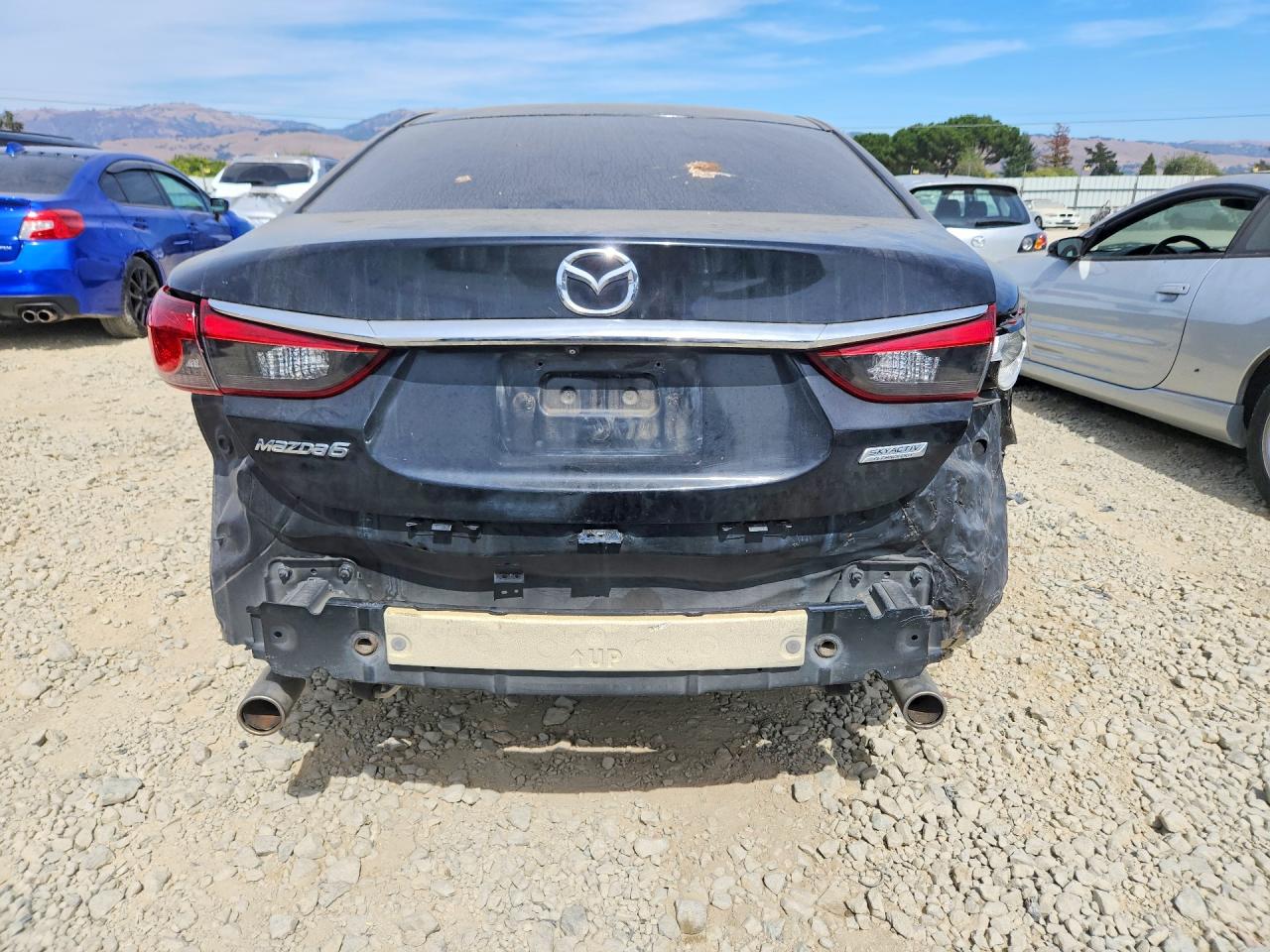 2014 Mazda 6 Sport Black vin: JM1GJ1U66E1151281