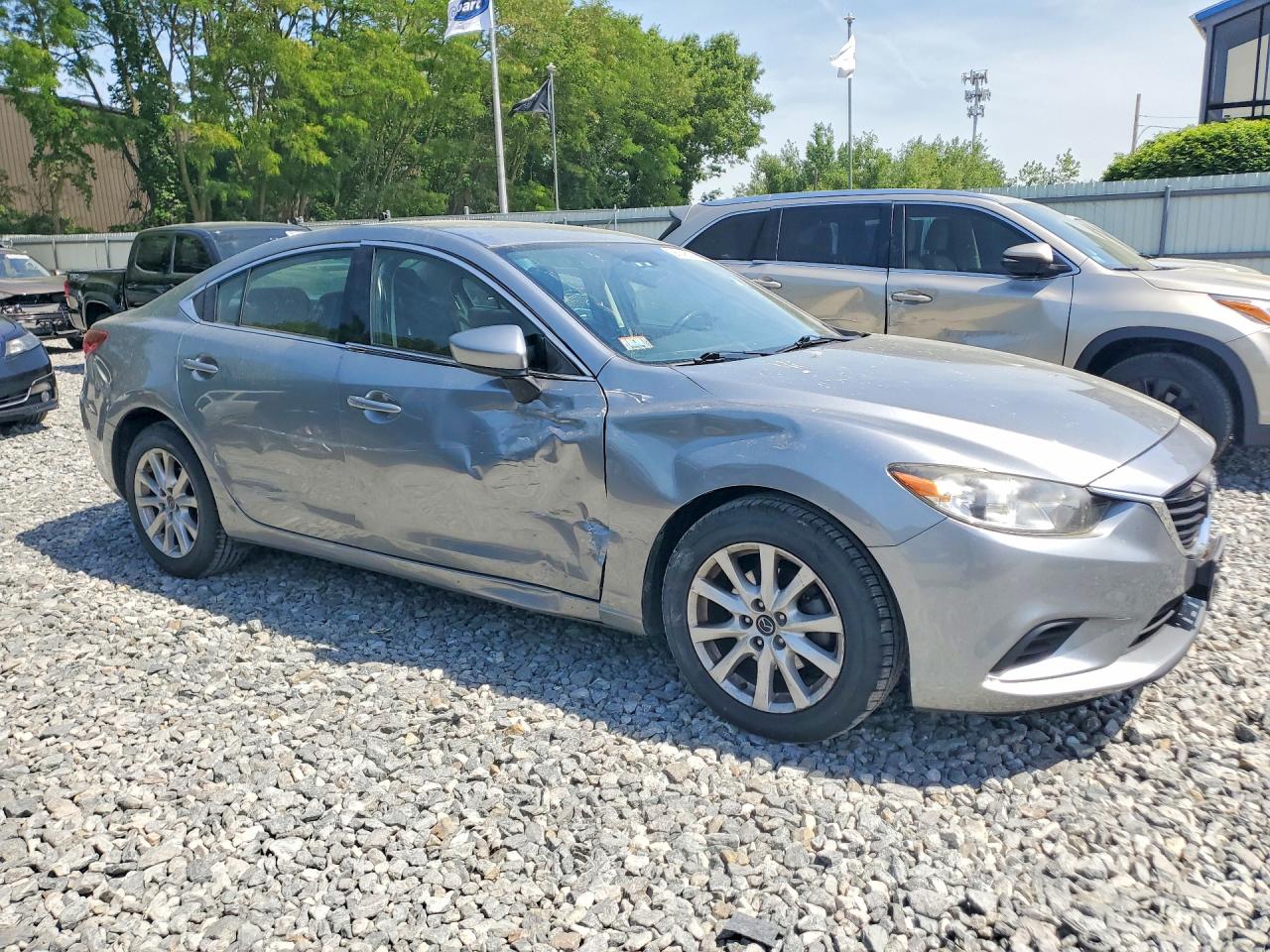 2015 Mazda 6 Sport Серый vin: JM1GJ1U66F1162797