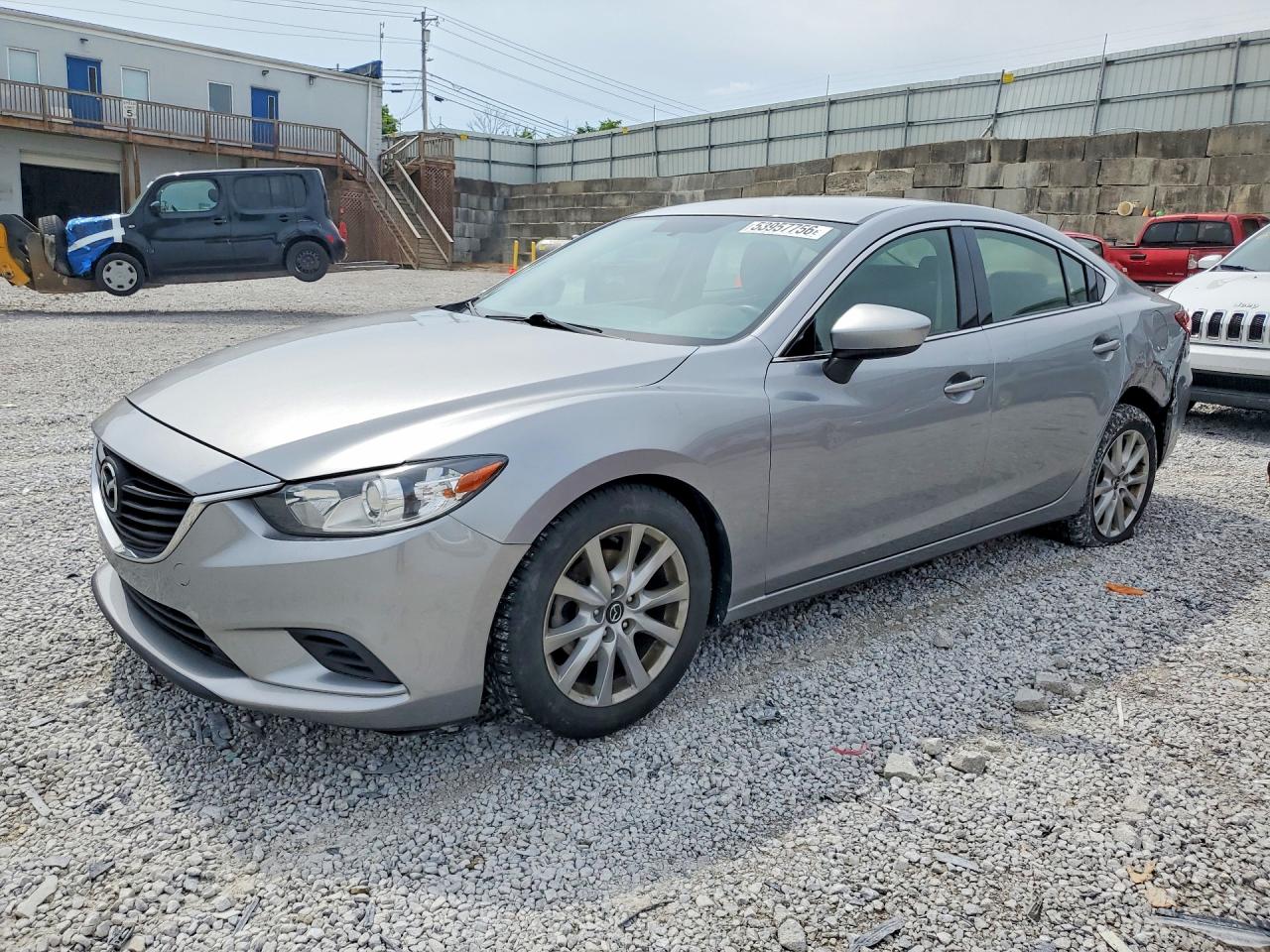 2014 Mazda 6 Sport Silver vin: JM1GJ1U67E1135588