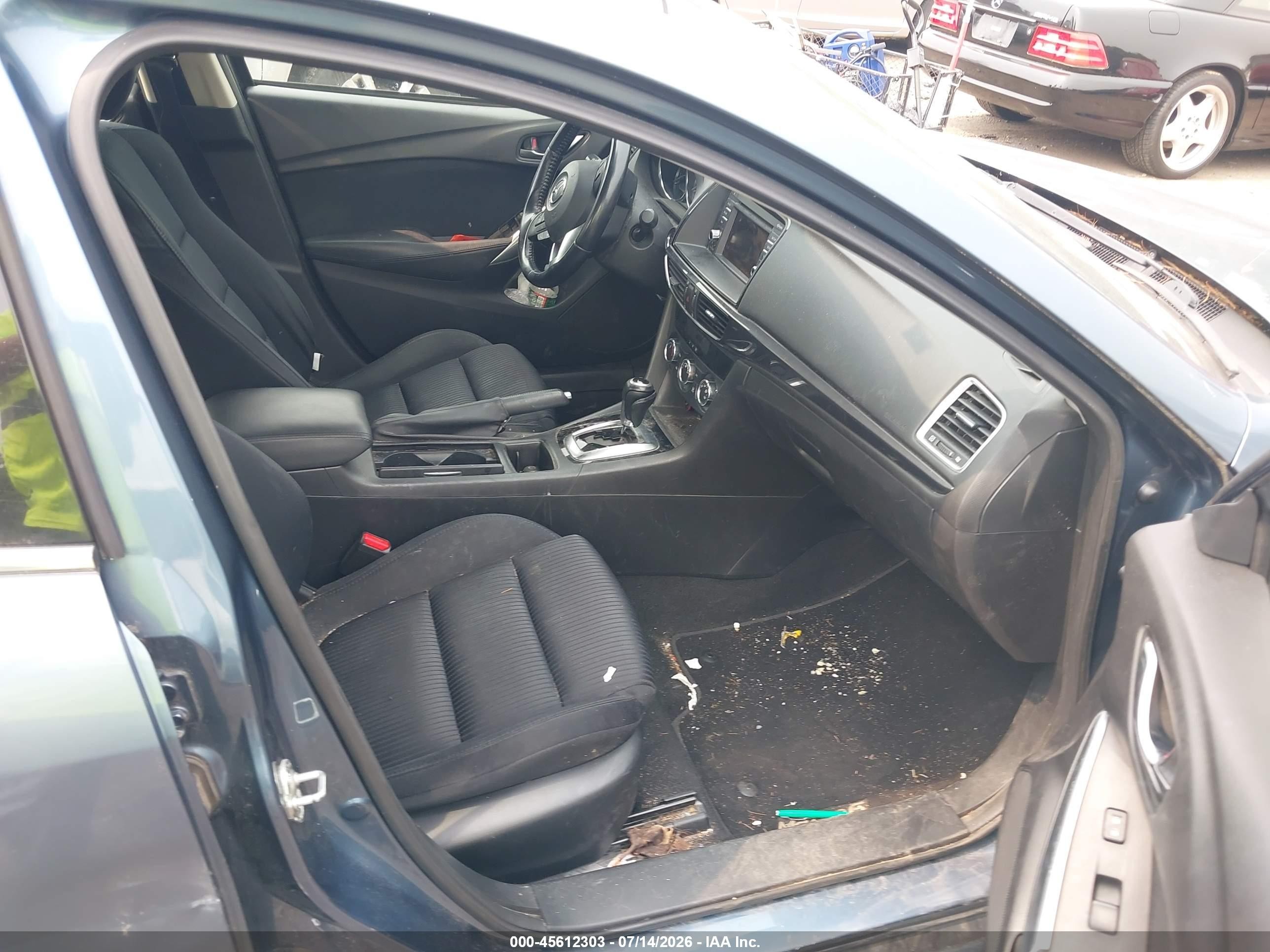 2014 Mazda Mazda6 I Sport Blue vin: JM1GJ1U67E1146851