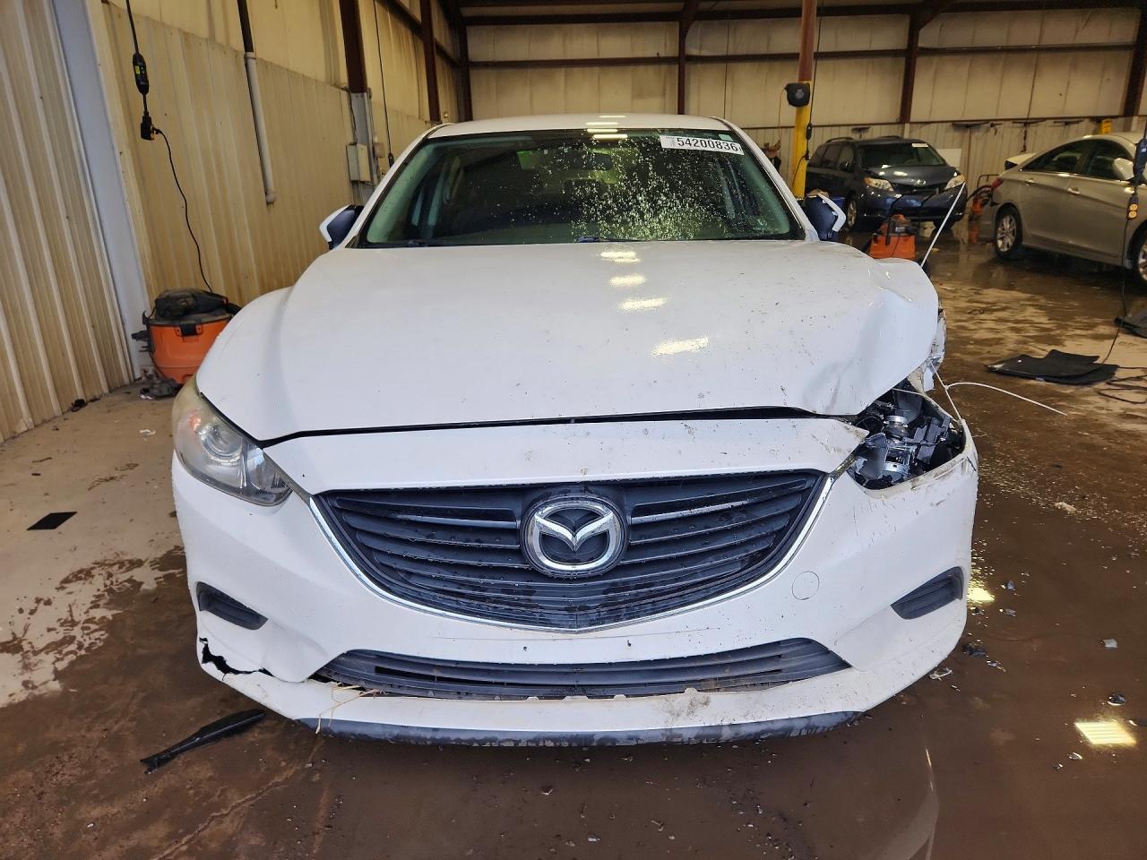 2014 Mazda 6 Sport White vin: JM1GJ1U67E1159258