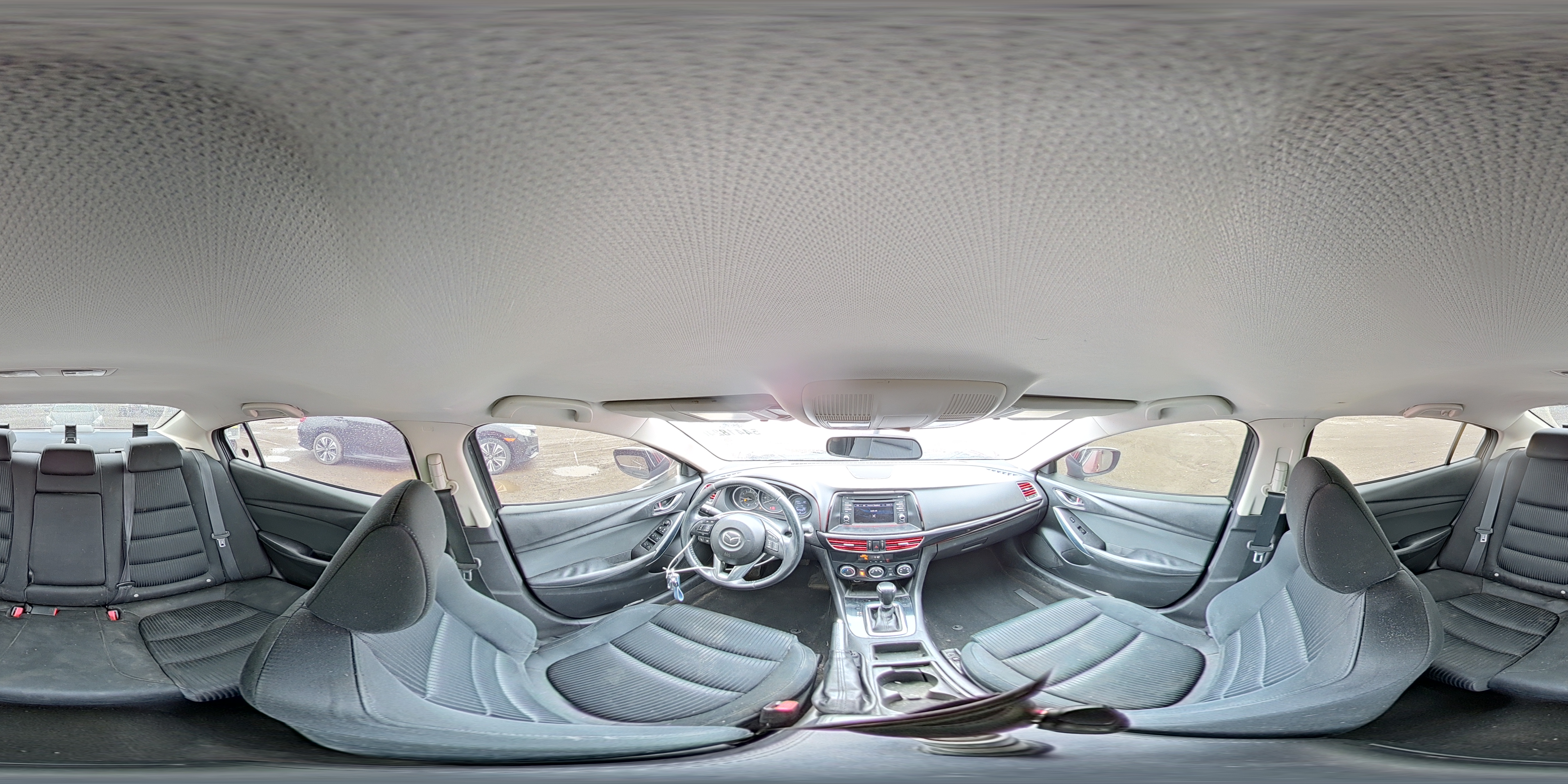2015 Mazda 6 Sport Red vin: JM1GJ1U67F1163702