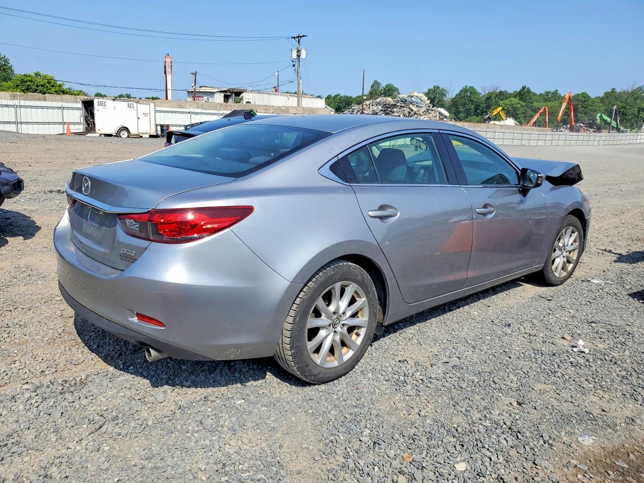 2015 Mazda 6 Sport Серебряный vin: JM1GJ1U67F1167541