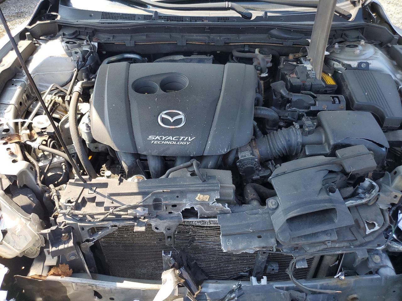 2015 Mazda 6 Sport Серебряный vin: JM1GJ1U67F1167541