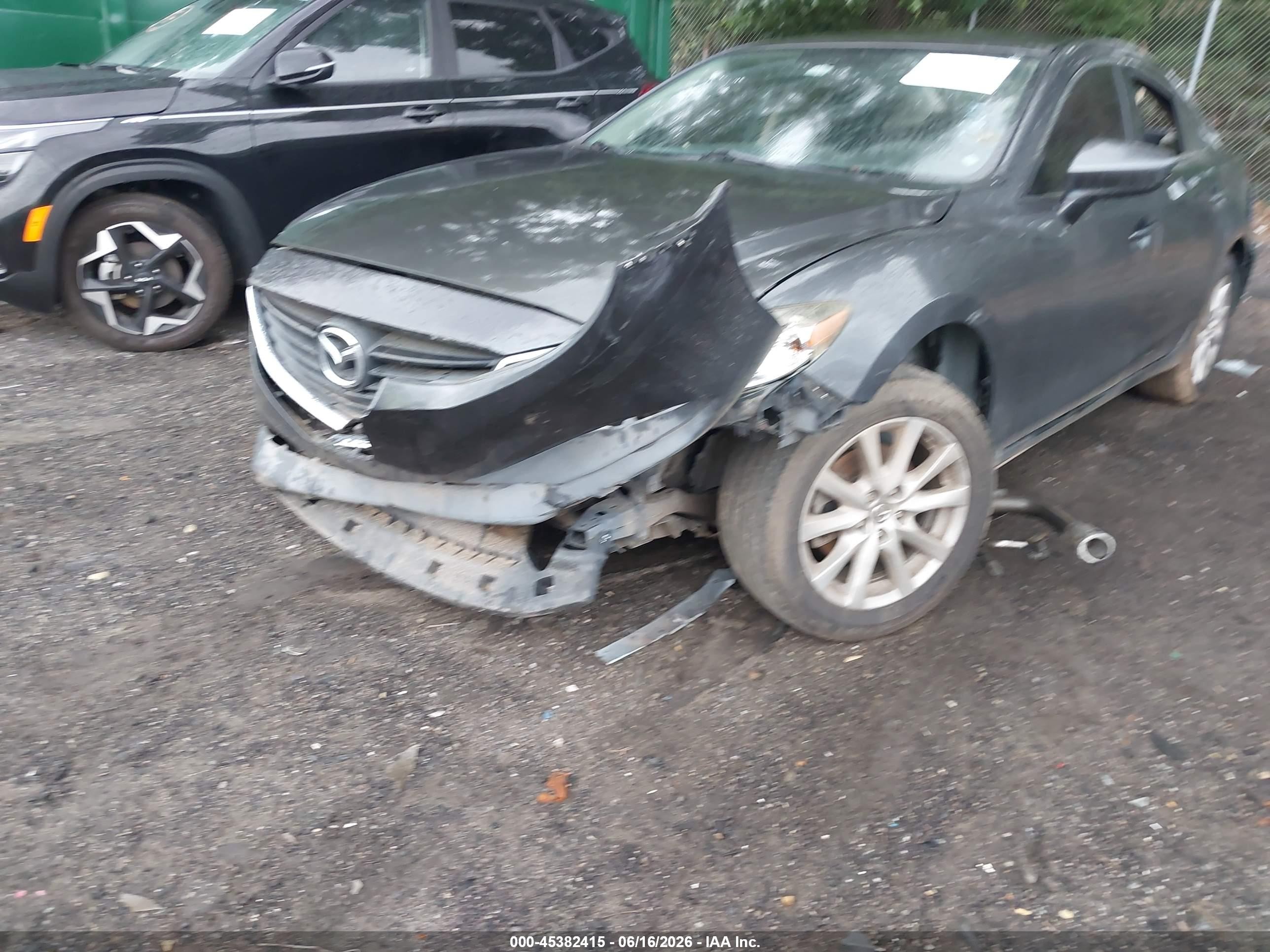 2015 Mazda Mazda6 I Sport Gray vin: JM1GJ1U67F1167975