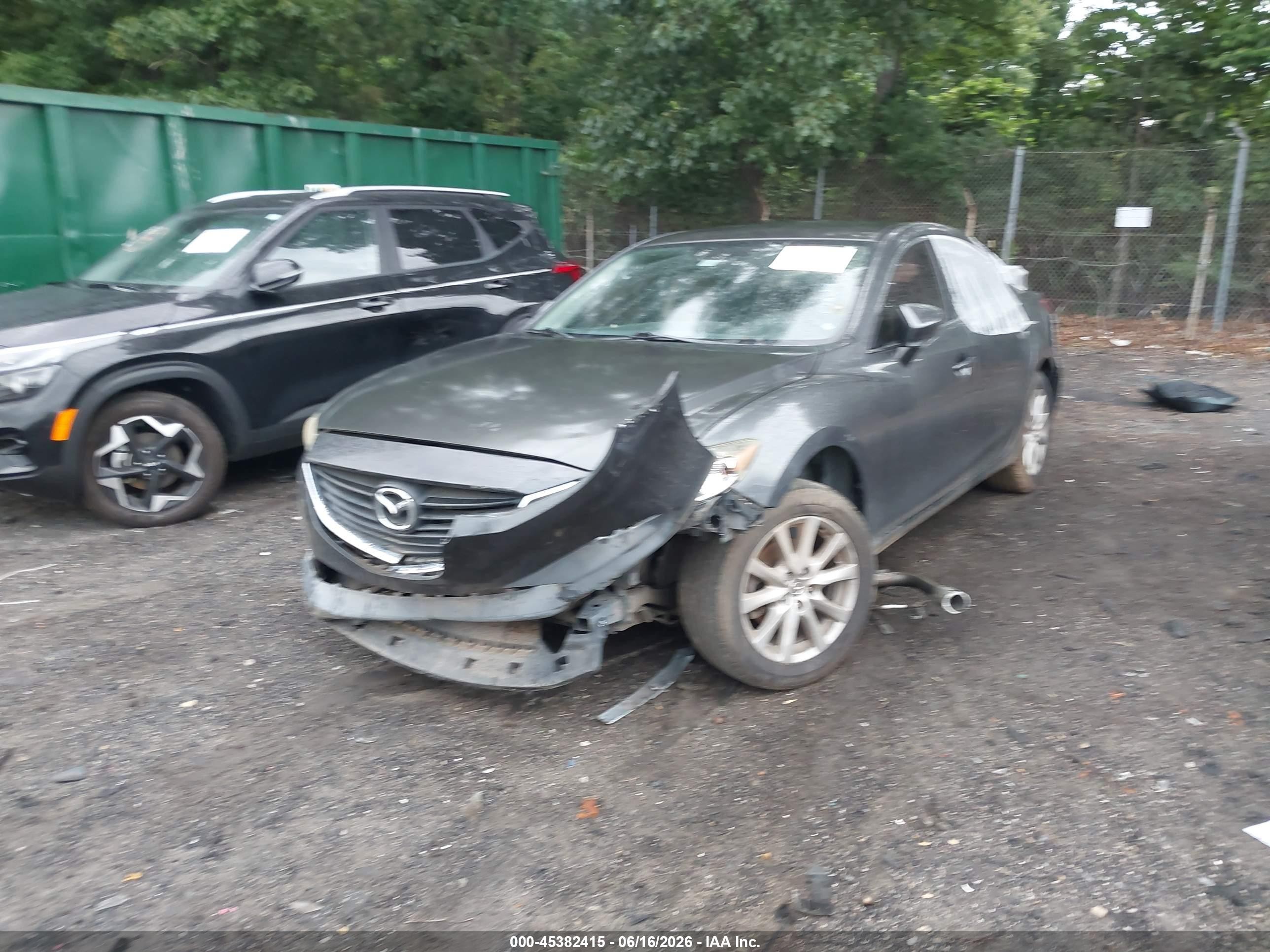 2015 Mazda Mazda6 I Sport Gray vin: JM1GJ1U67F1167975