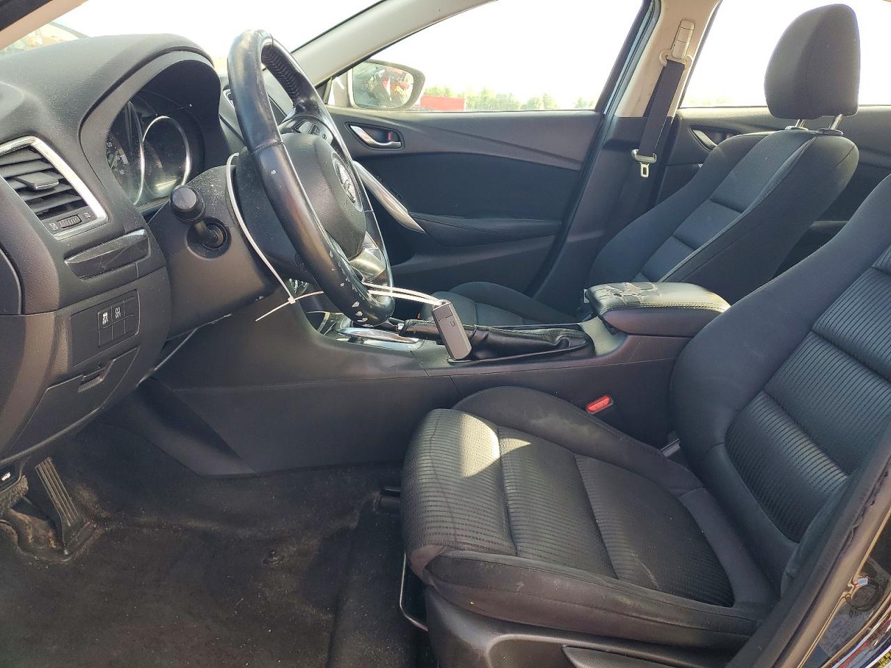 2015 Mazda 6 Sport Черный vin: JM1GJ1U67F1172593