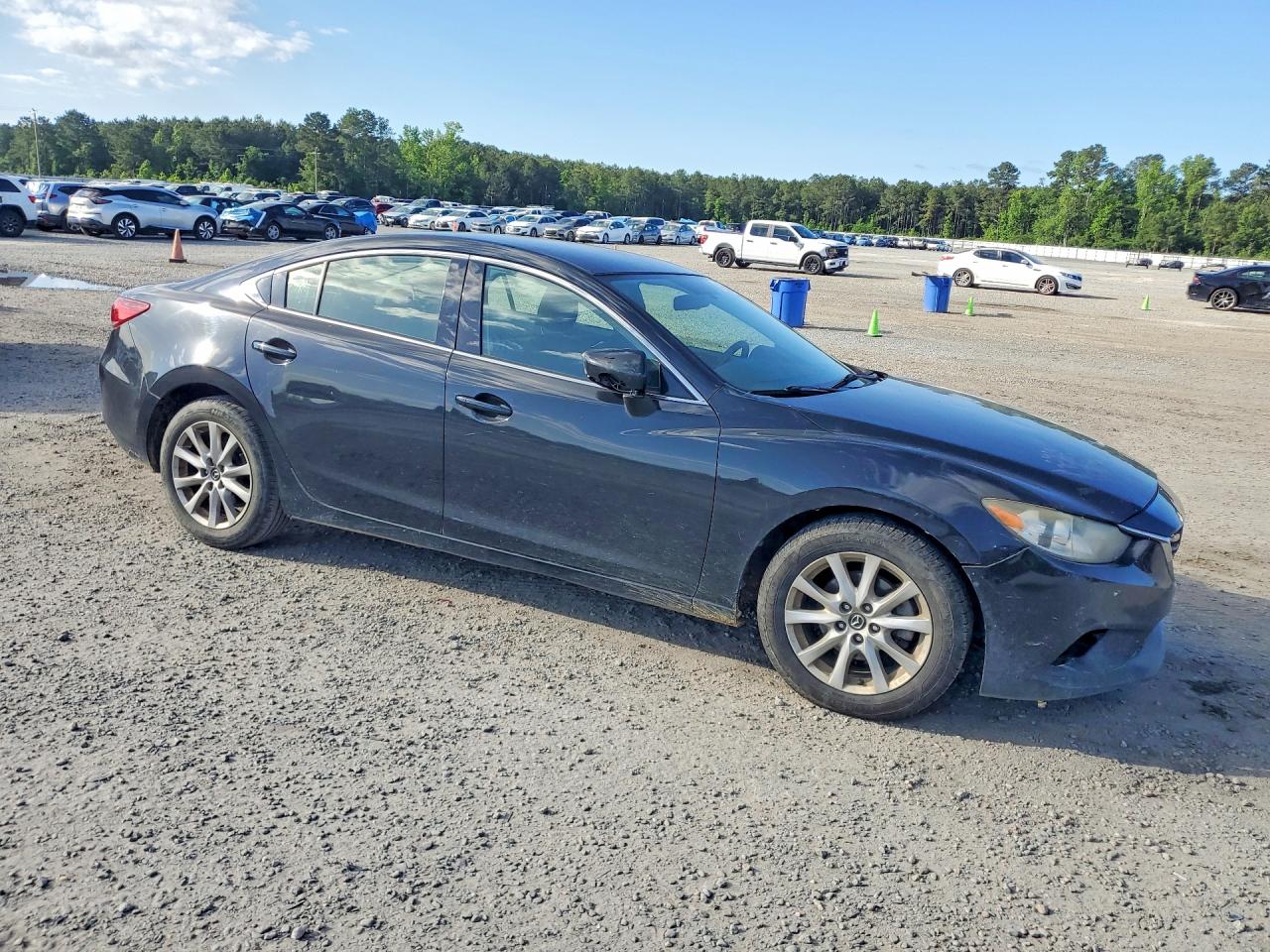 2015 Mazda 6 Sport Черный vin: JM1GJ1U67F1172593