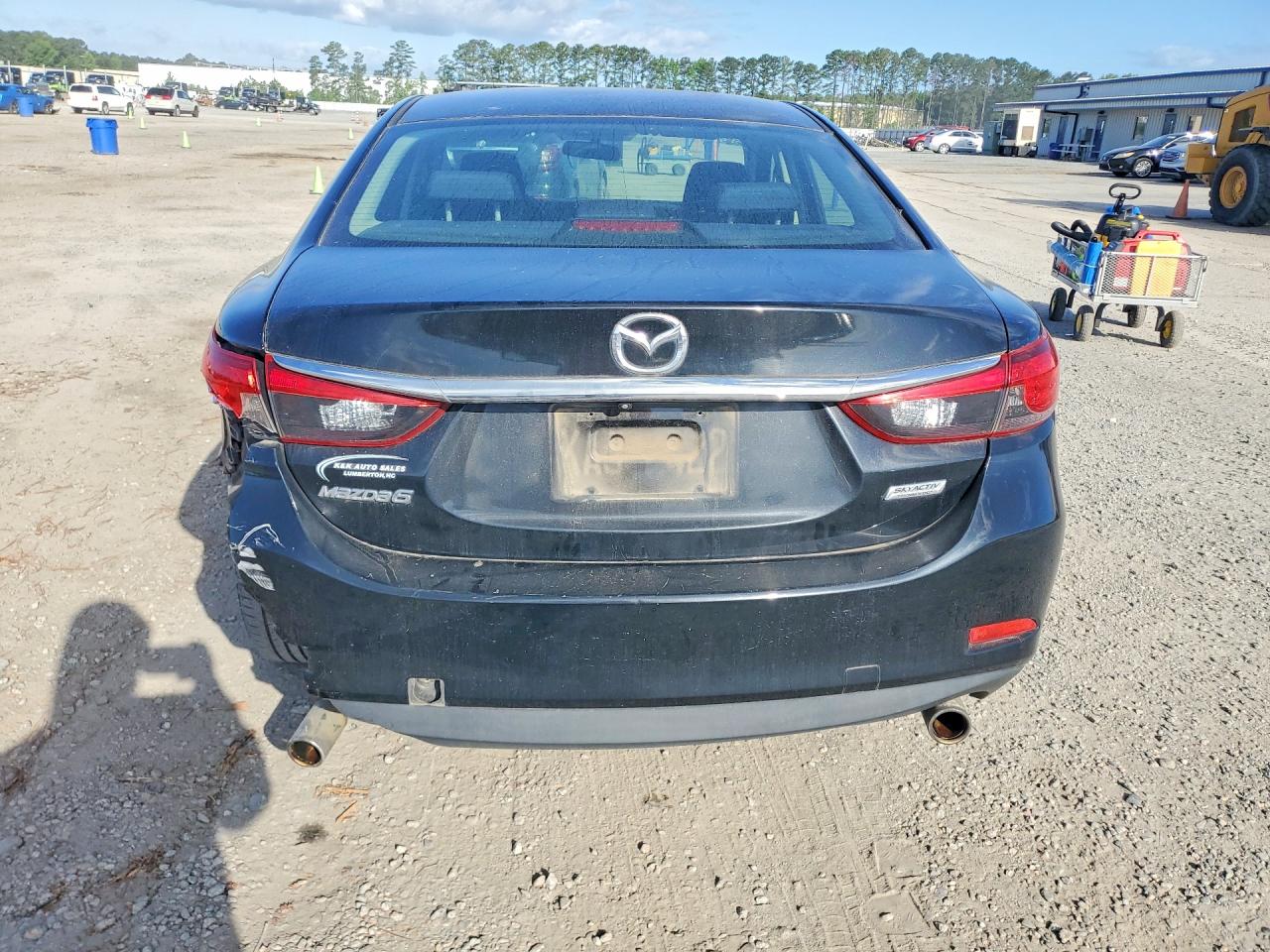 2015 Mazda 6 Sport Черный vin: JM1GJ1U67F1172593