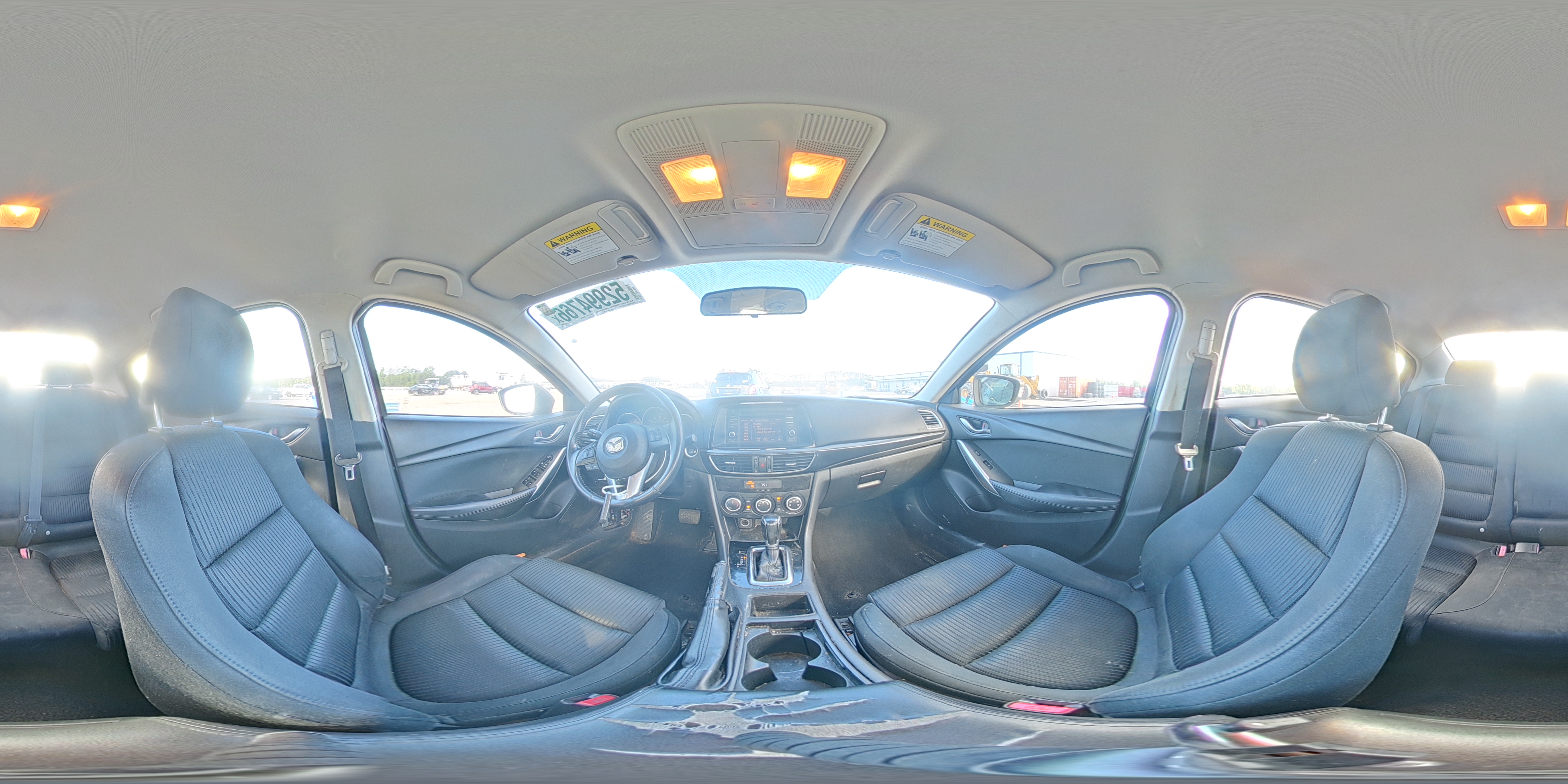 2015 Mazda 6 Sport Черный vin: JM1GJ1U67F1172593