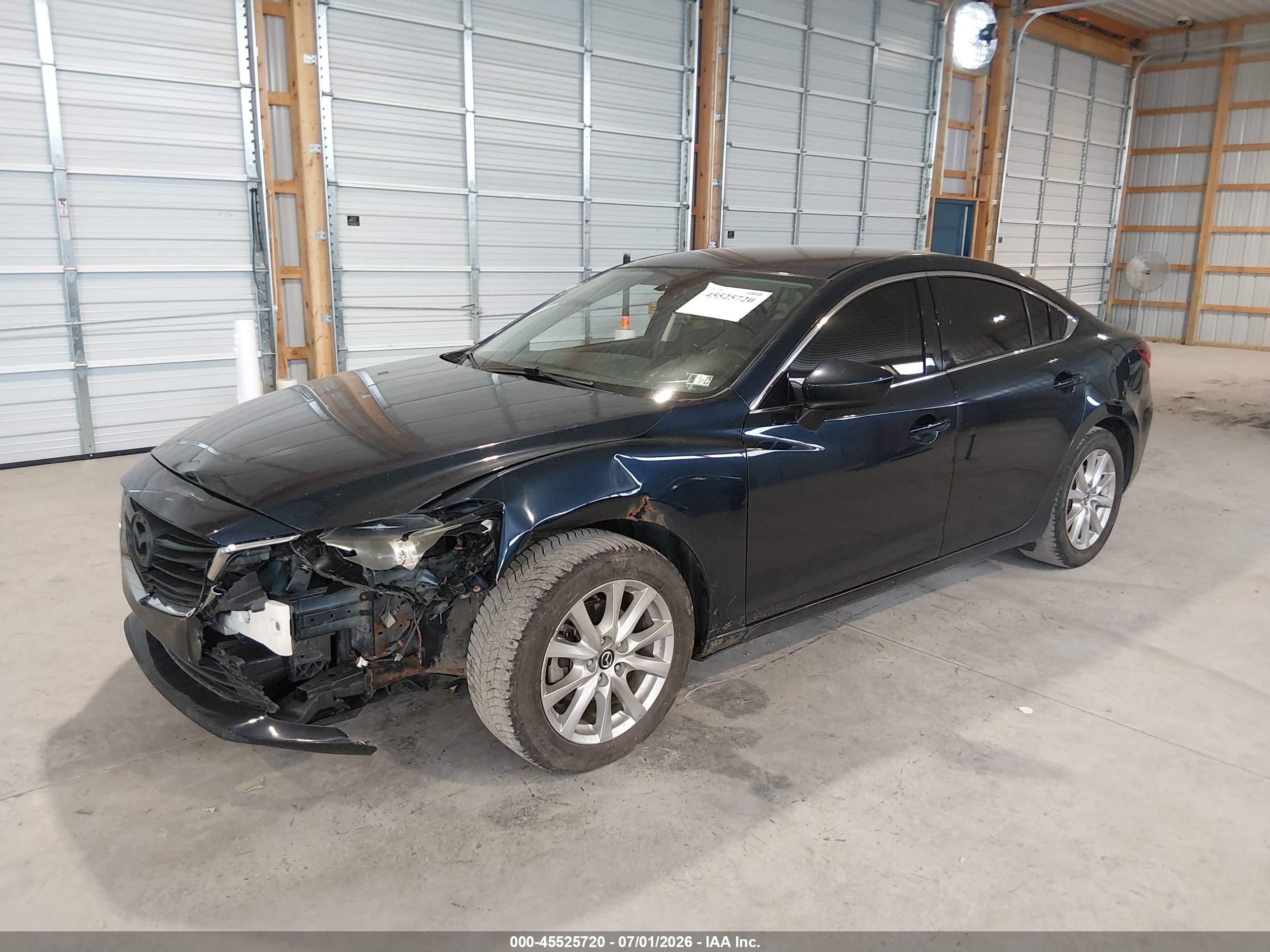 2015 Mazda Mazda6 I Sport Blue vin: JM1GJ1U68F1176037