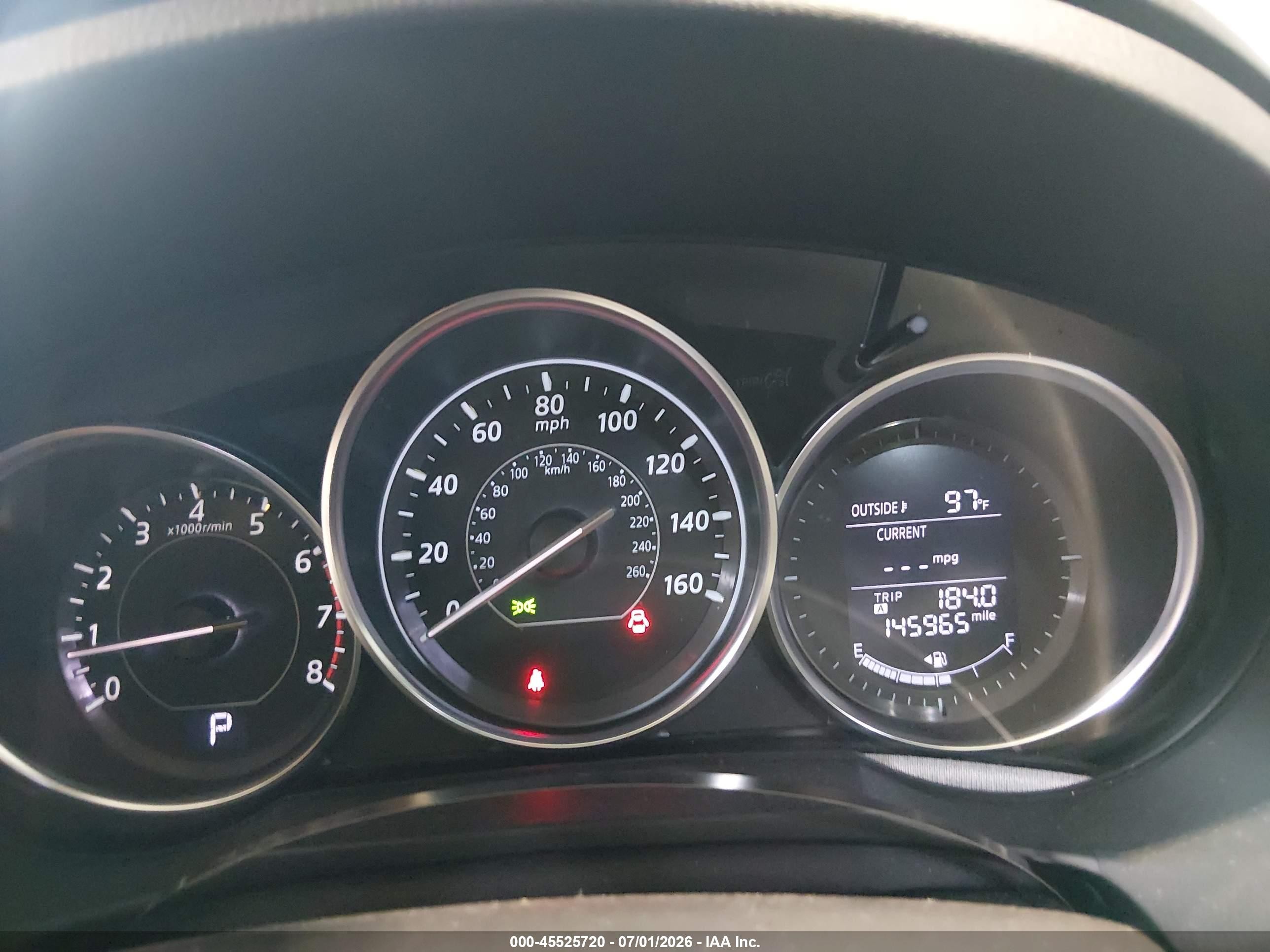 2015 Mazda Mazda6 I Sport Blue vin: JM1GJ1U68F1176037