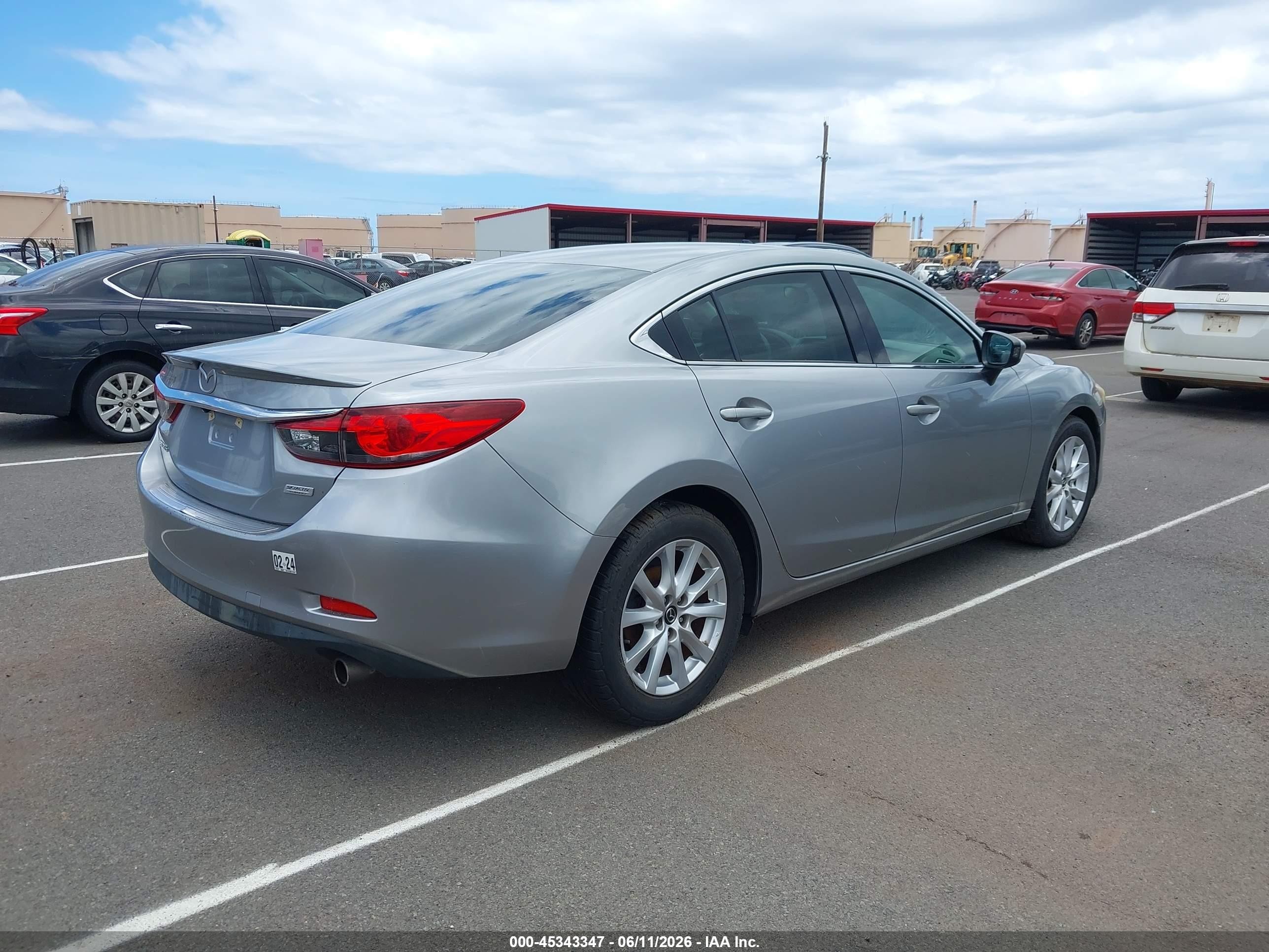 2014 Mazda Mazda6 I Sport Серебряный vin: JM1GJ1U69E1137441