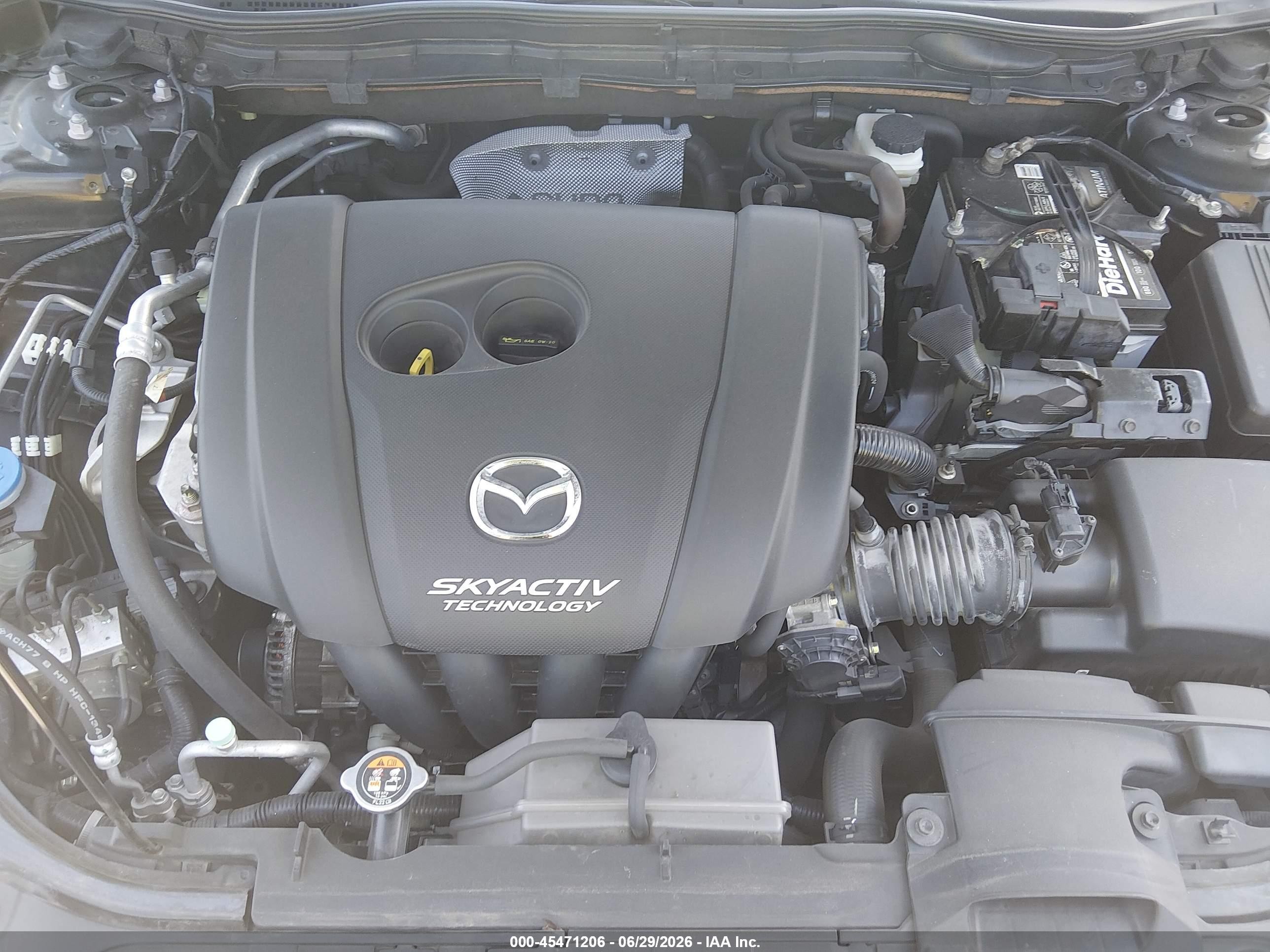2014 Mazda Mazda6 I Sport Черный vin: JM1GJ1U69E1145846