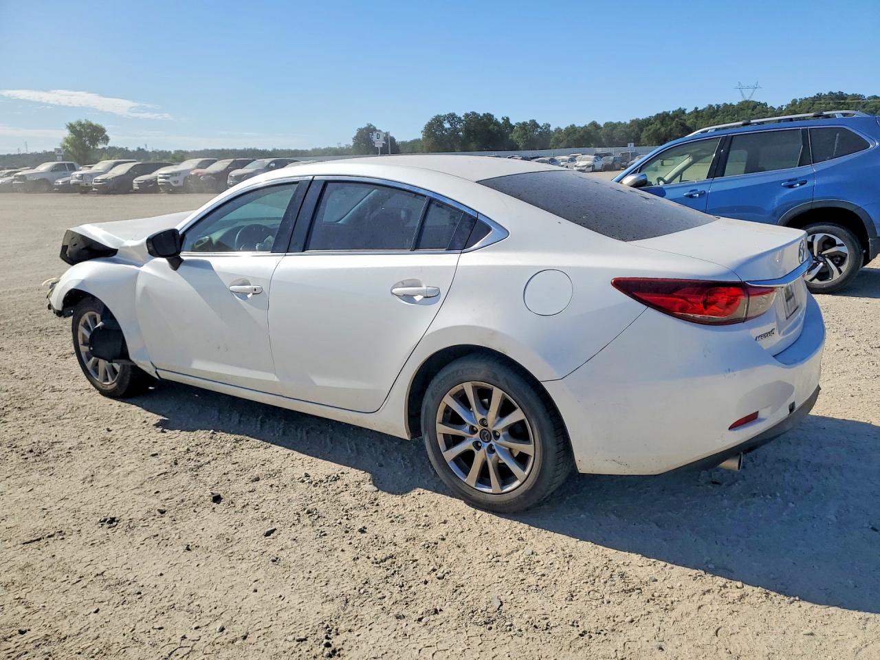 2015 Mazda 6 Sport White vin: JM1GJ1U69F1169680