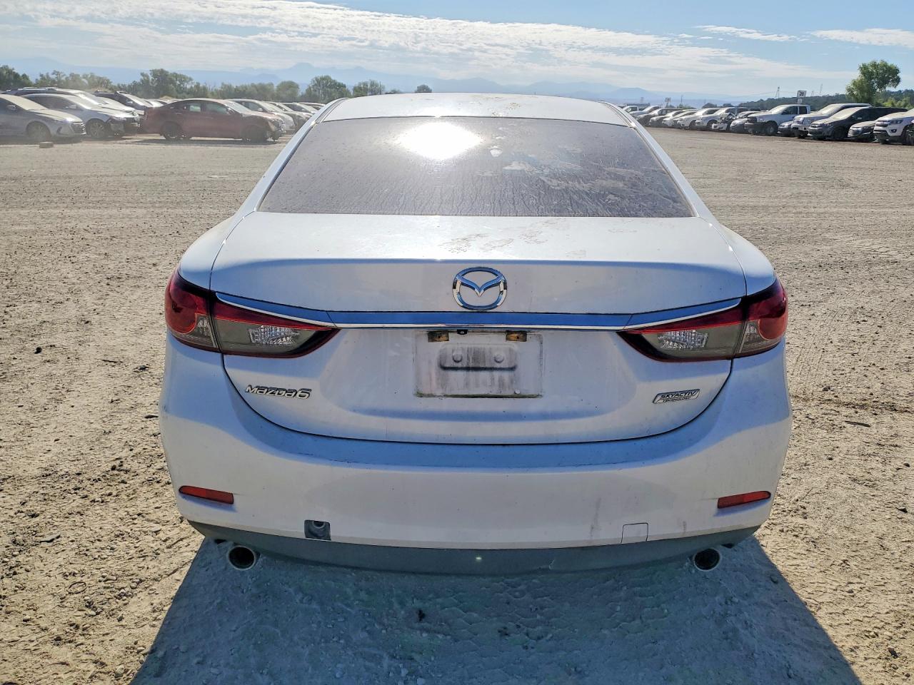 2015 Mazda 6 Sport White vin: JM1GJ1U69F1169680