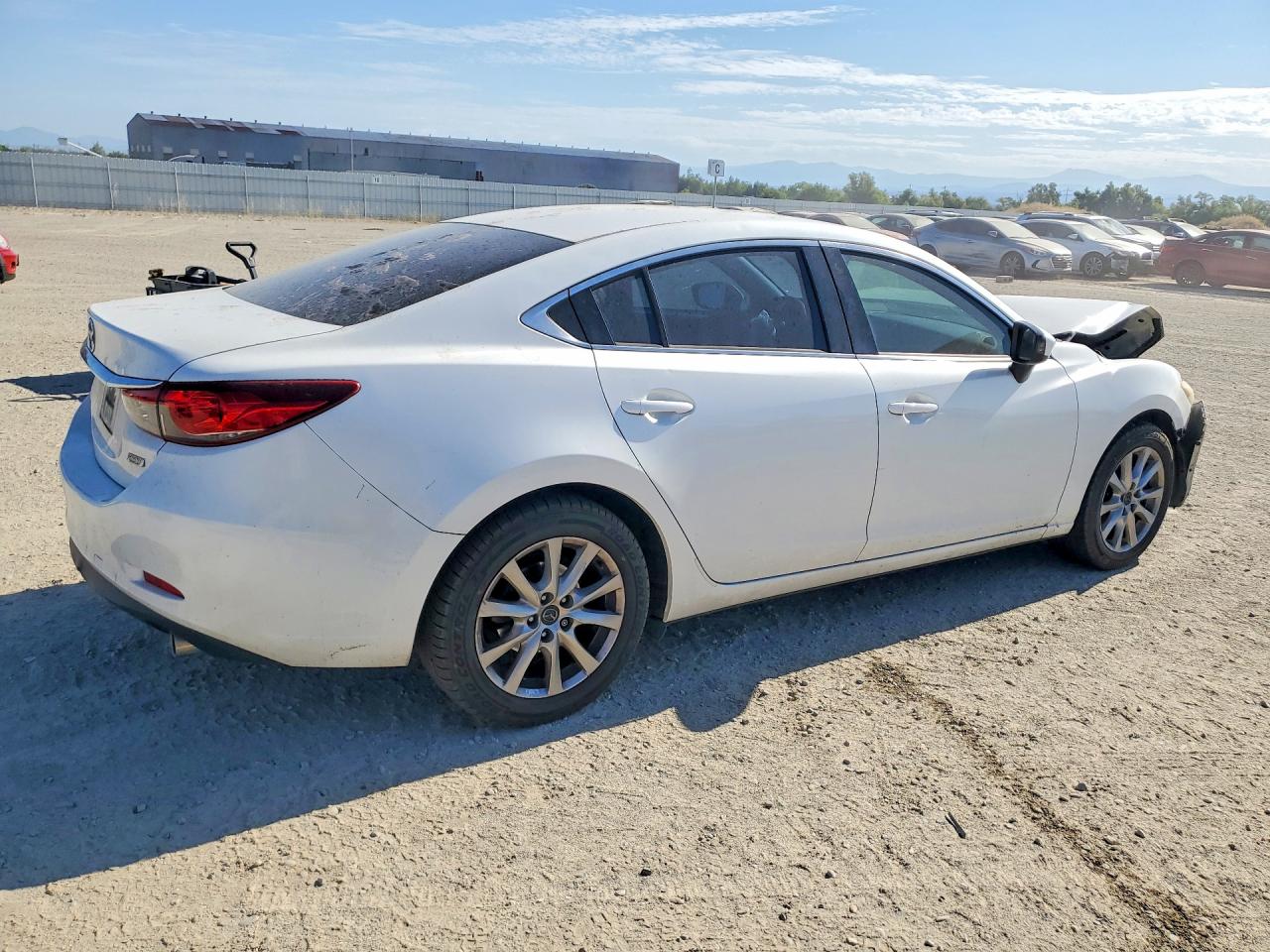 2015 Mazda 6 Sport White vin: JM1GJ1U69F1169680