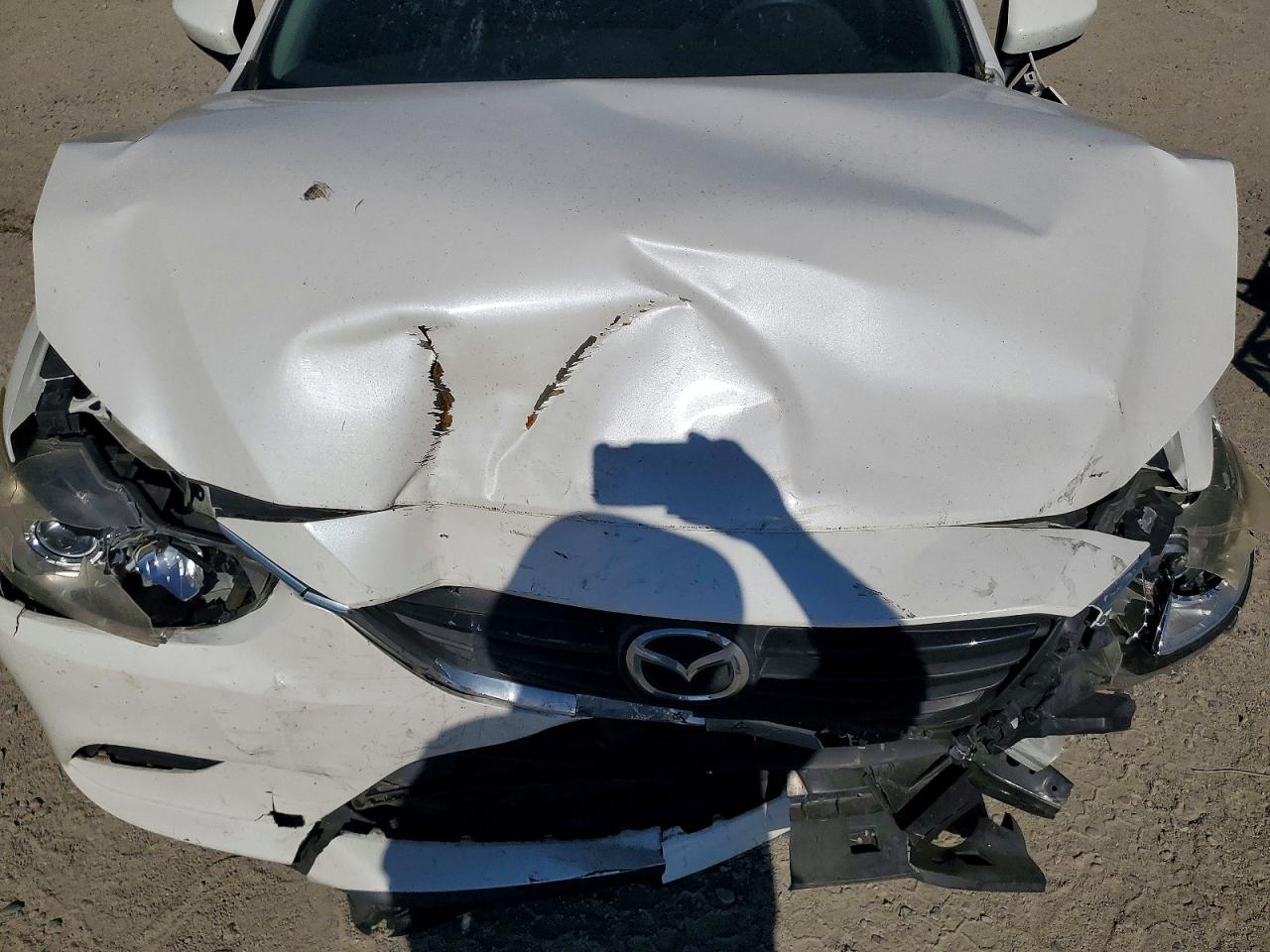 2015 Mazda 6 Sport White vin: JM1GJ1U69F1169680