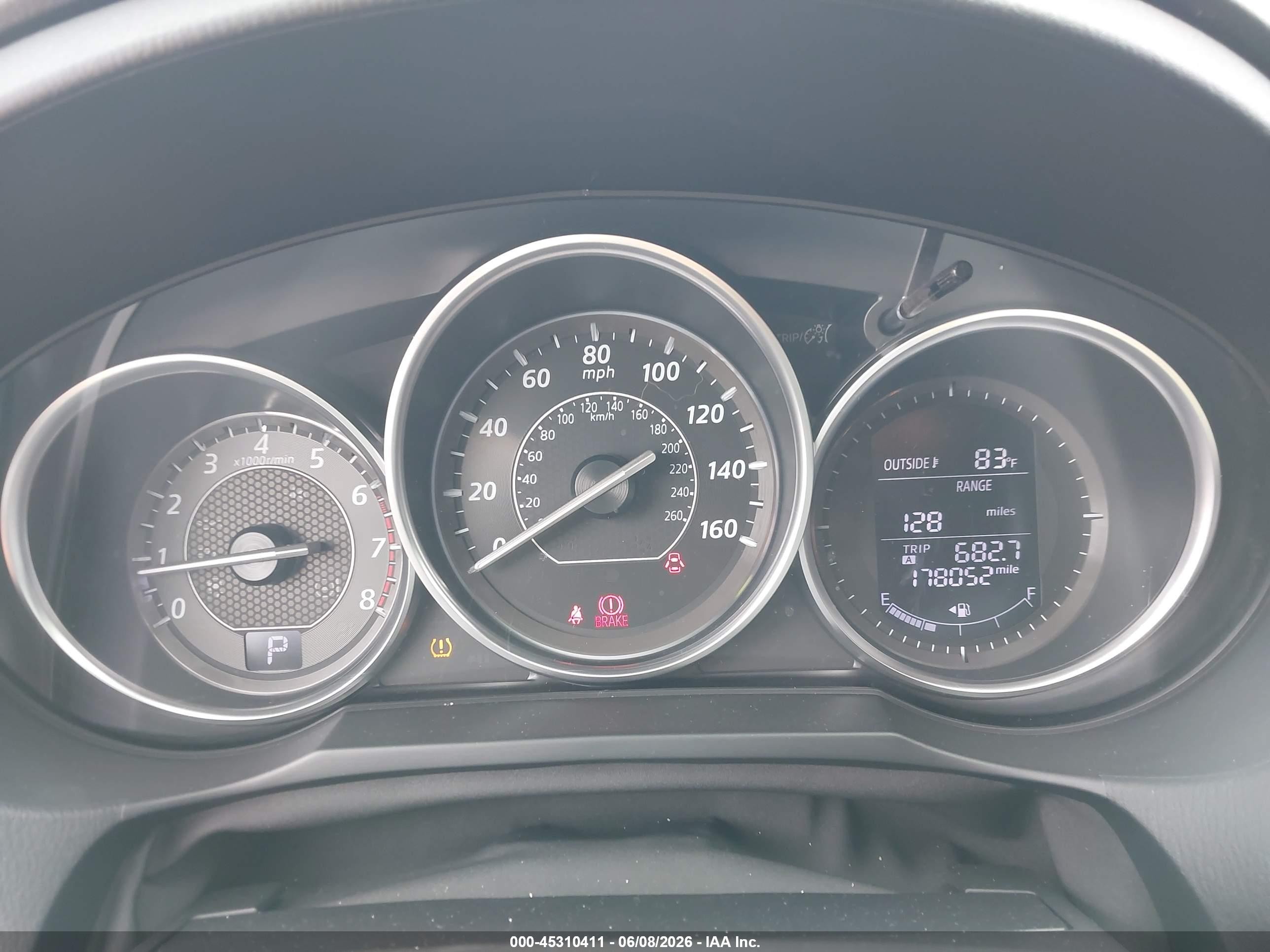 2015 Mazda Mazda6 I Sport Red vin: JM1GJ1U69F1176080