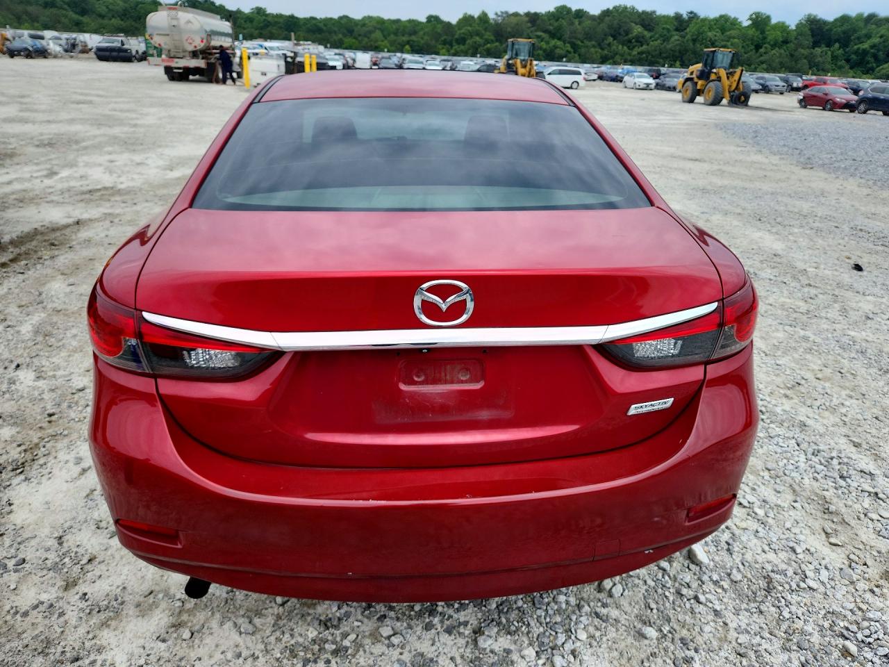 2014 Mazda 6 Sport Red vin: JM1GJ1U6XE1118770