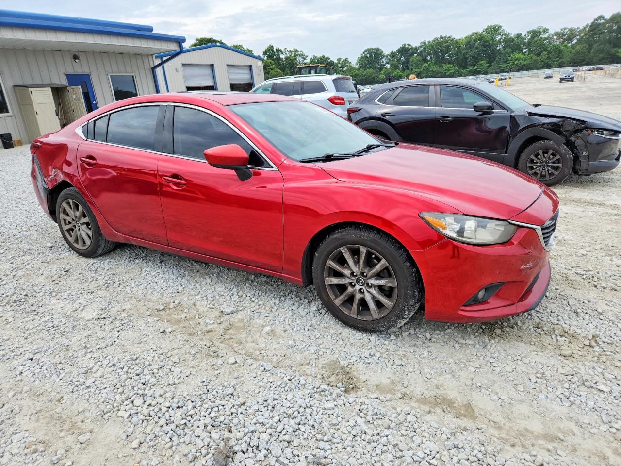 2014 Mazda 6 Sport Red vin: JM1GJ1U6XE1118770