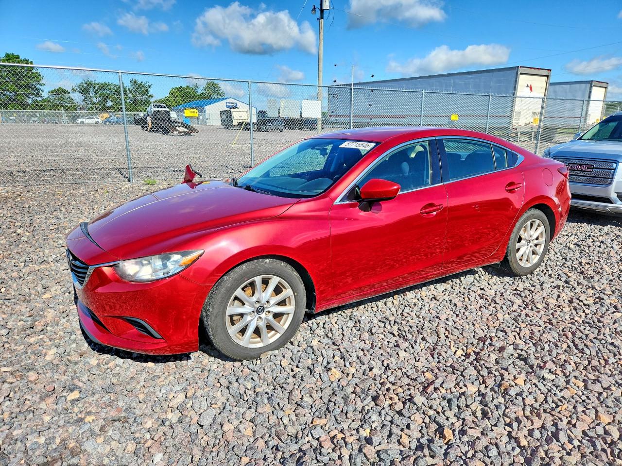 2014 Mazda 6 Sport Red vin: JM1GJ1U6XE1123063